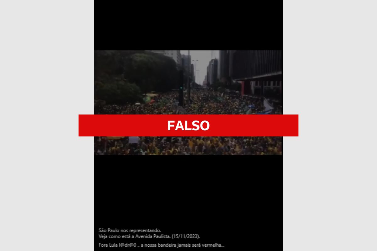 Checagem de fatos Vídeo mostra ato pró Bolsonaro em 2018 não protesto