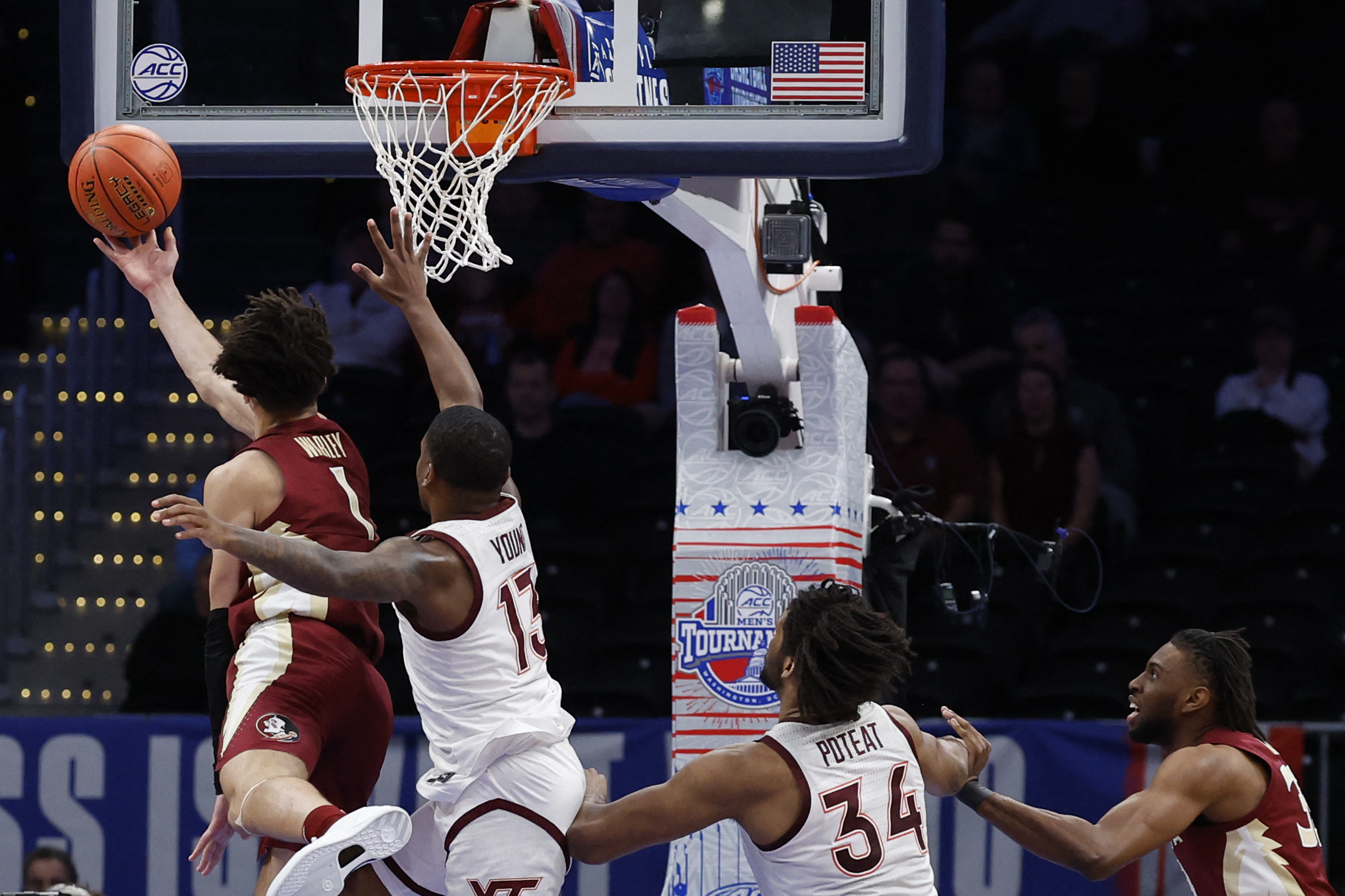 Florida St Downs Va Tech Behind Jamir Watkins 34 Points Reuters