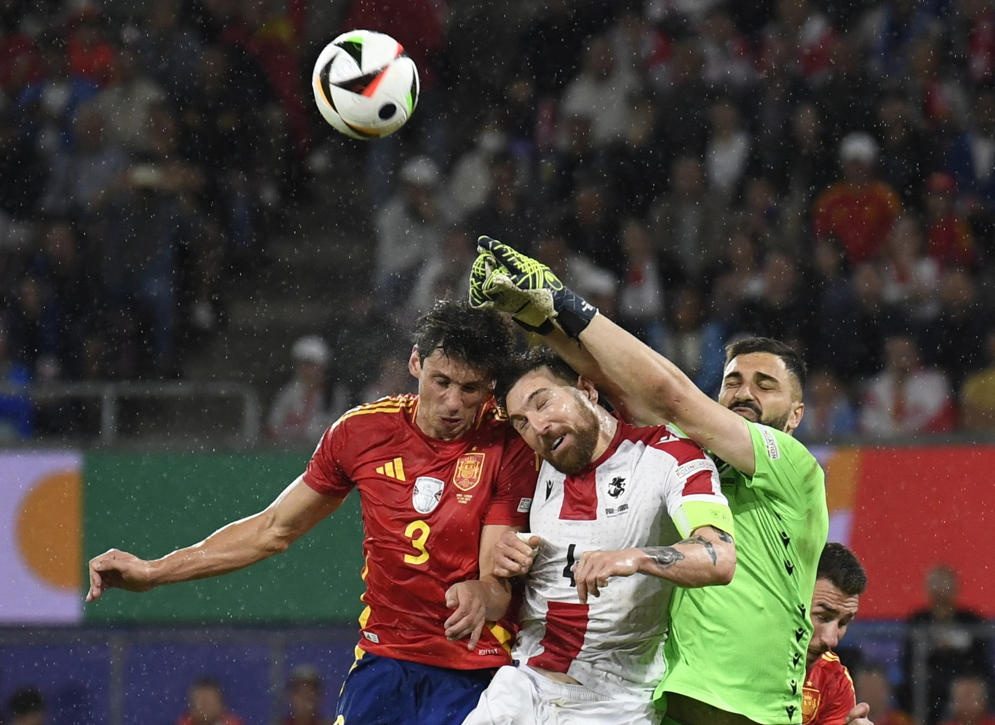 Spain See Off Brave Georgia To Set Up Germany Quarter Final Reuters