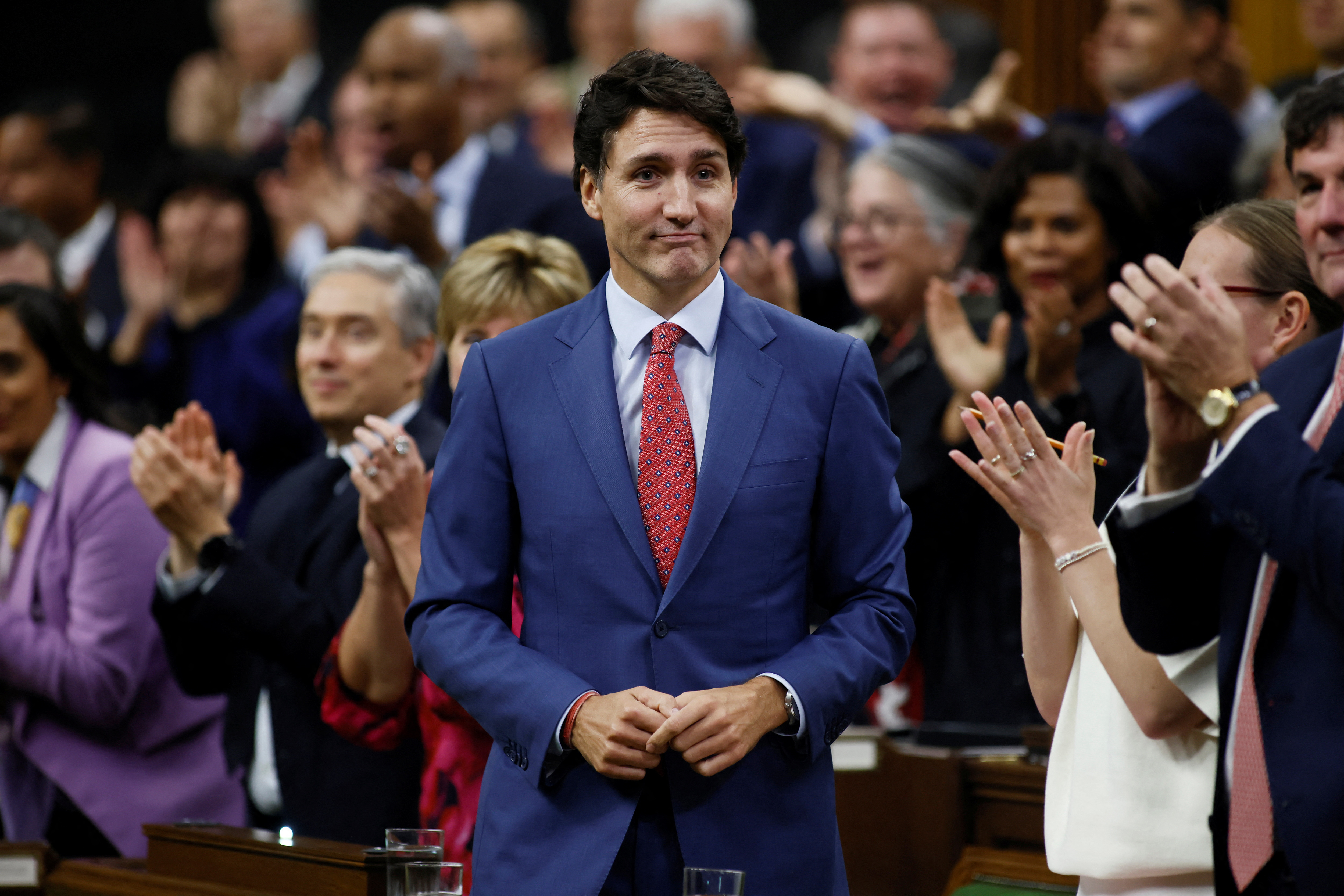 Canada PM Trudeau Says He Will Lead Liberal Party Into Next Election