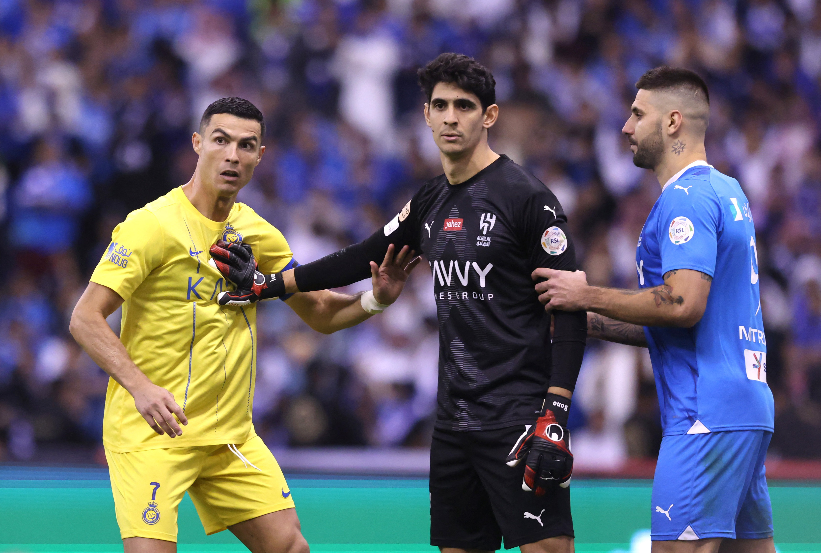 Mitrovic Doubles Up As Al Hilal Down Ronaldo S Al Nassr In Riyadh Derby