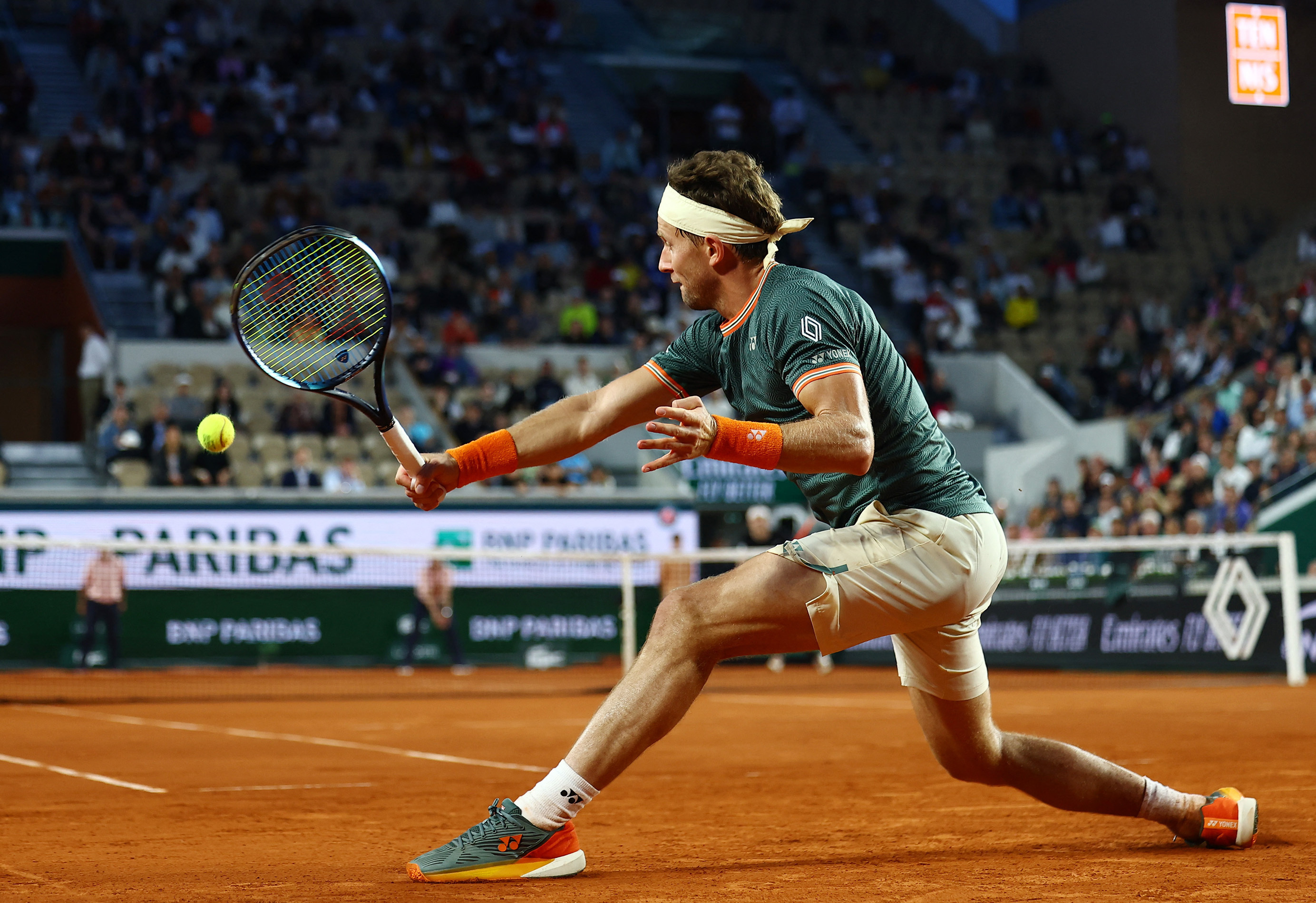 2024 French Open Day 5 Holger Rune Is Playing During Roland Garros