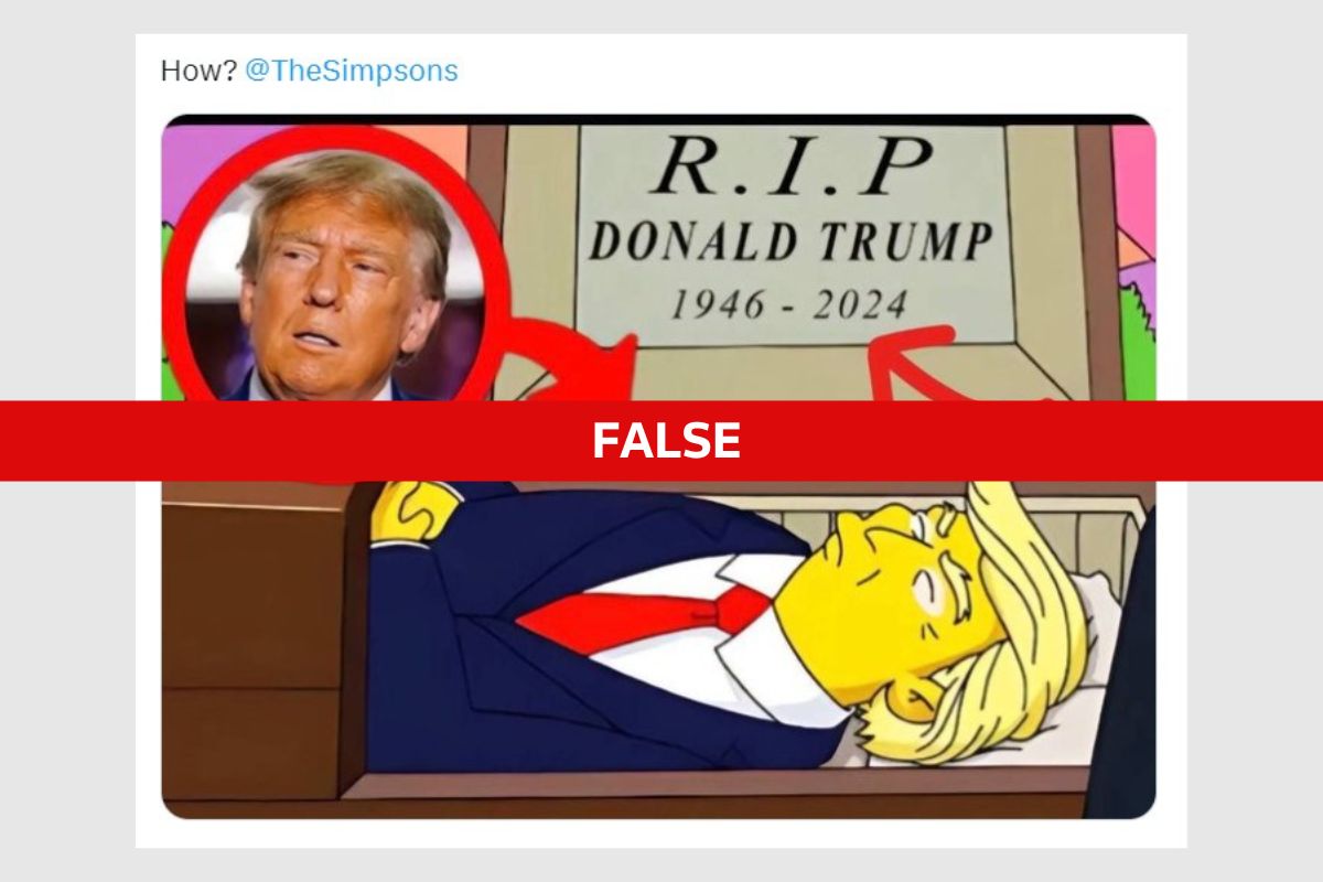 Fact Check False Simpsons Prediction Resurfaces After Trump Shooting