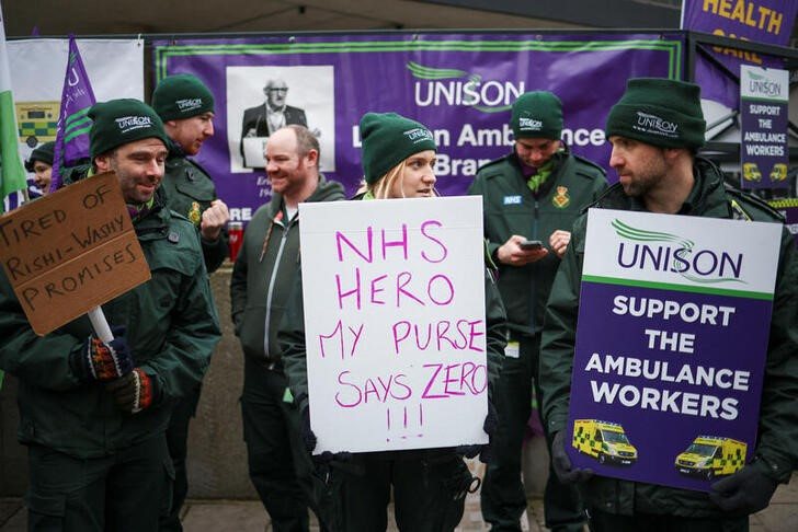 Uk Healthcare Workers Set Out New Round Of Strikes Over Pay Unite