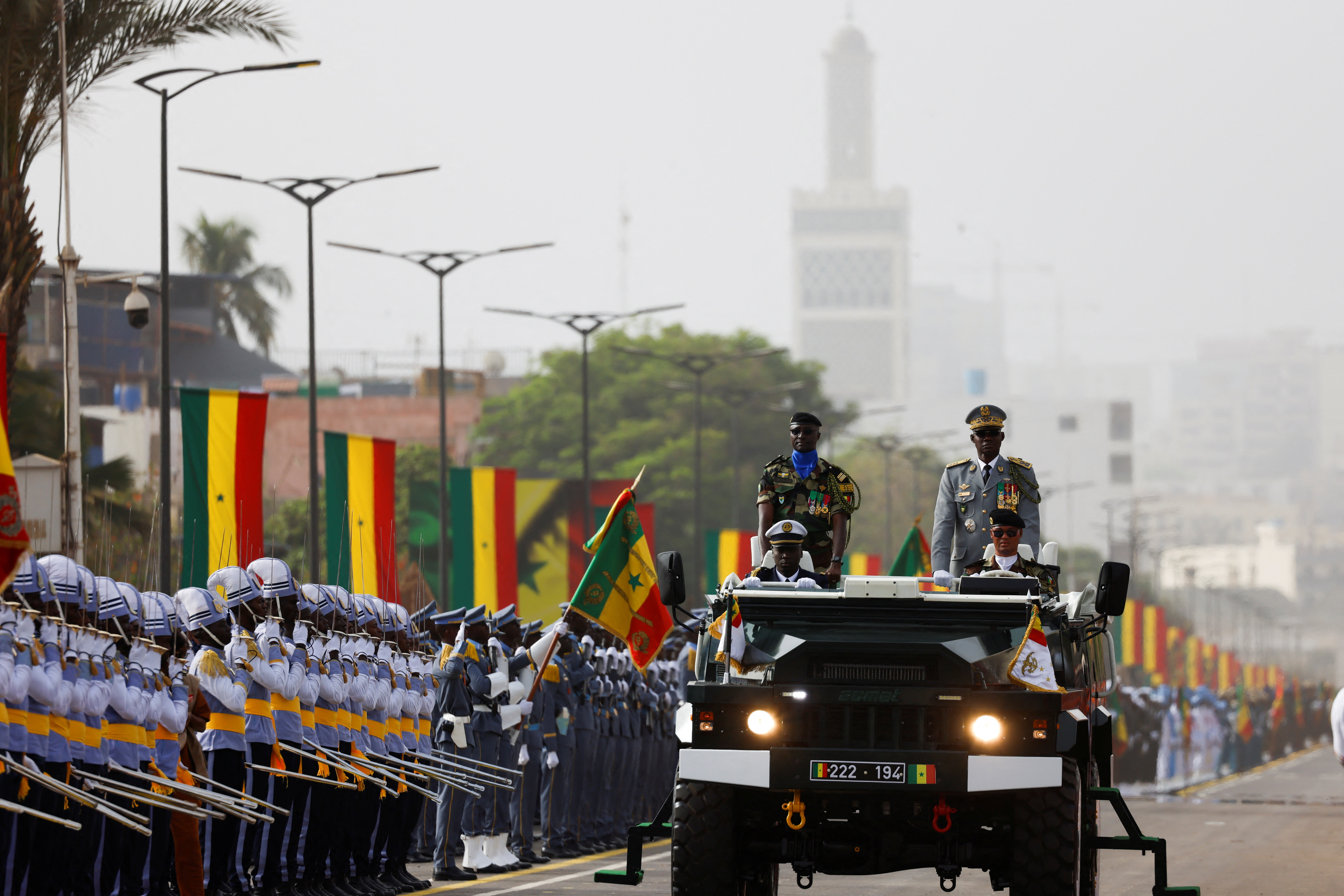 Senegal holds first military parade in four years amid political tensions |  Reuters