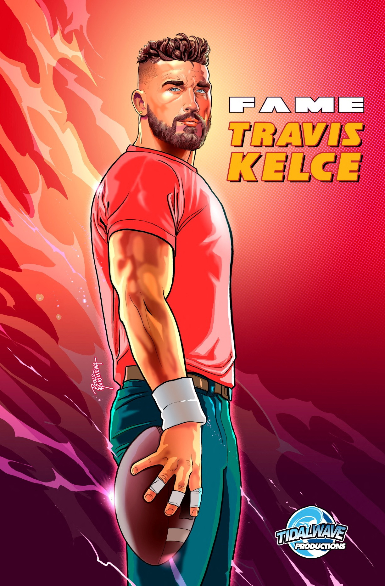 New comic book highlights the life and career of football star Travis Kelce
