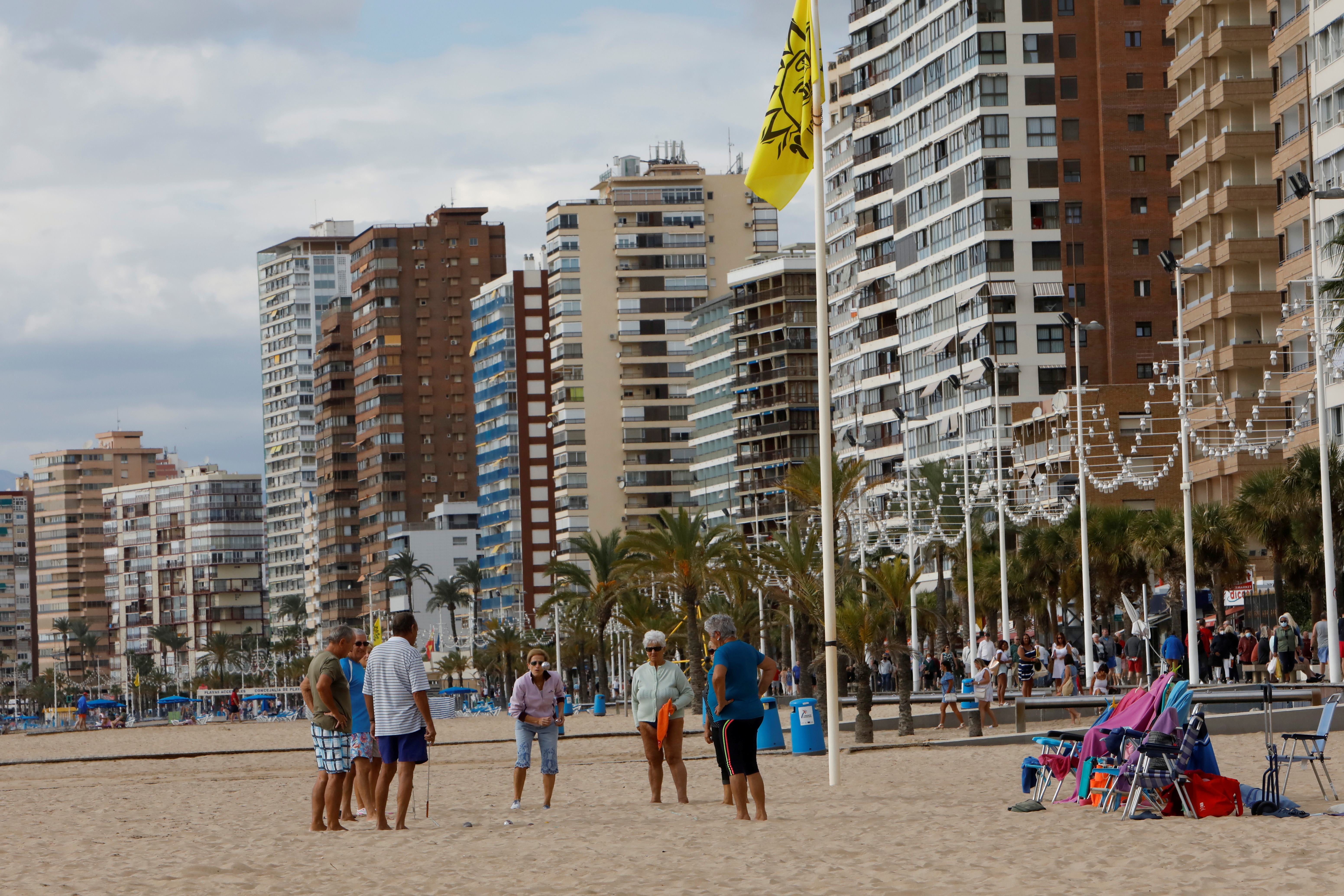 Mobile COVID-19 vaccination points in Benidorm