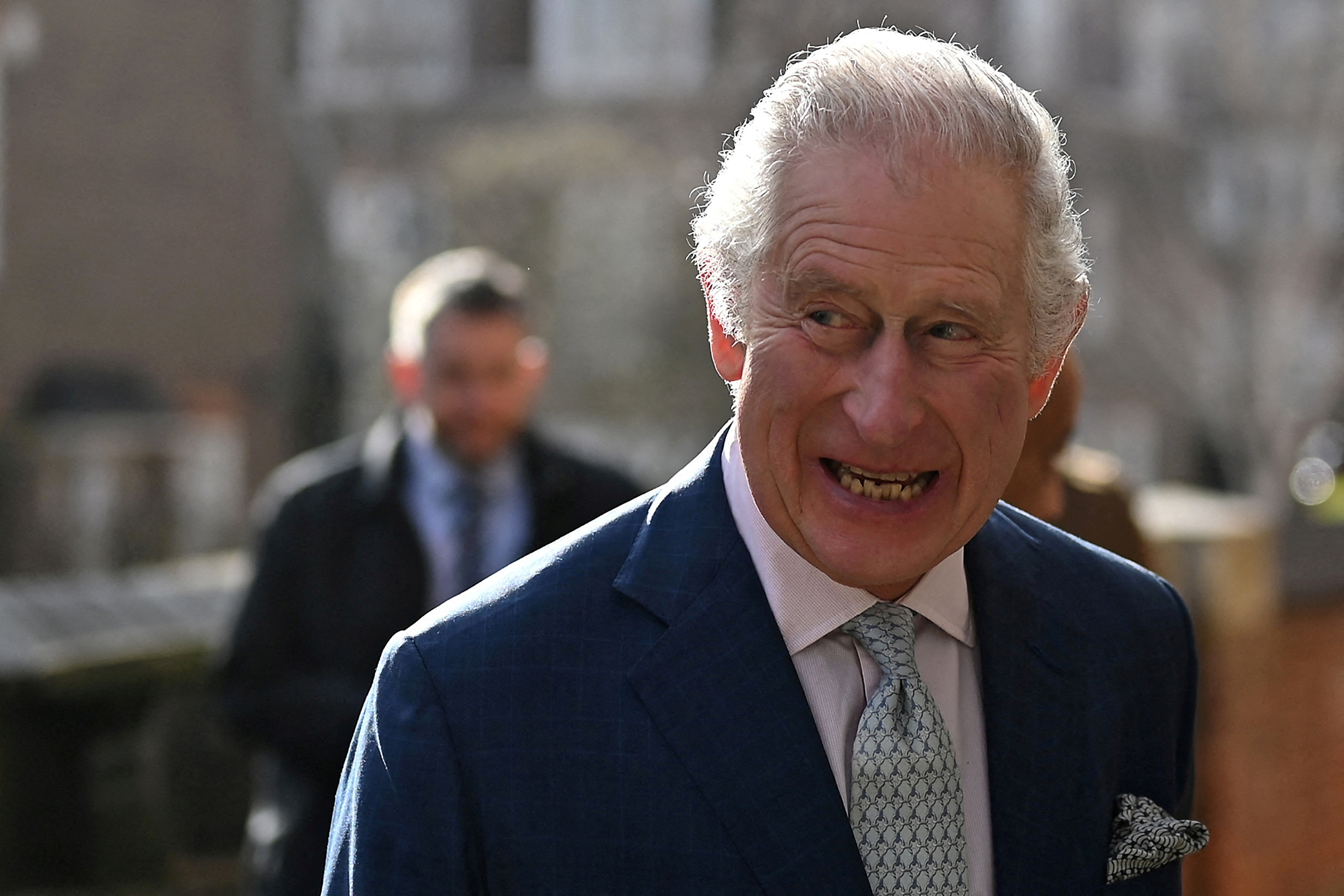 Britain's King Charles visits of the newly-renovated museum Leighton House, in west London