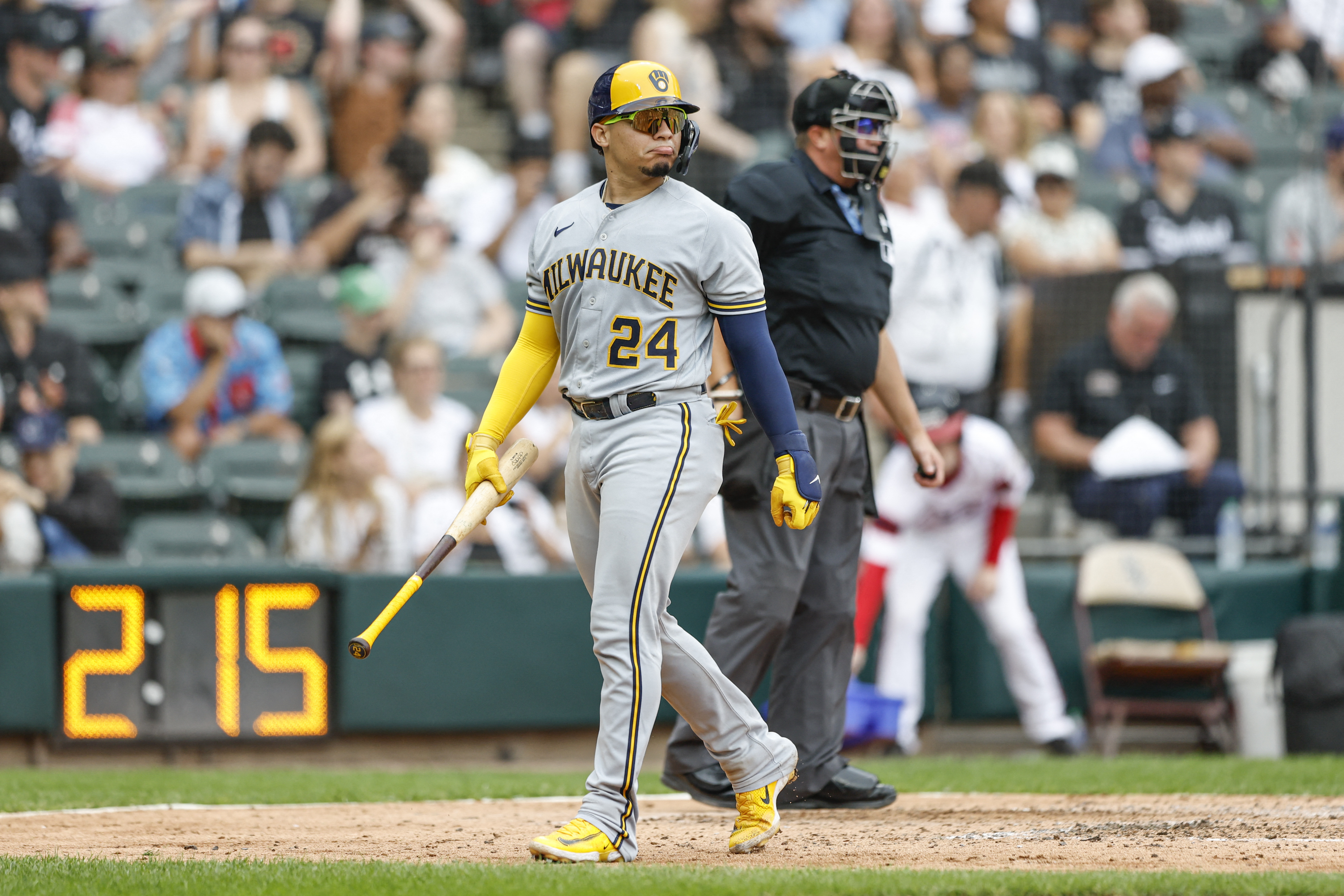 Freddy Peralta, Carlos Santana push Brewers past White Sox