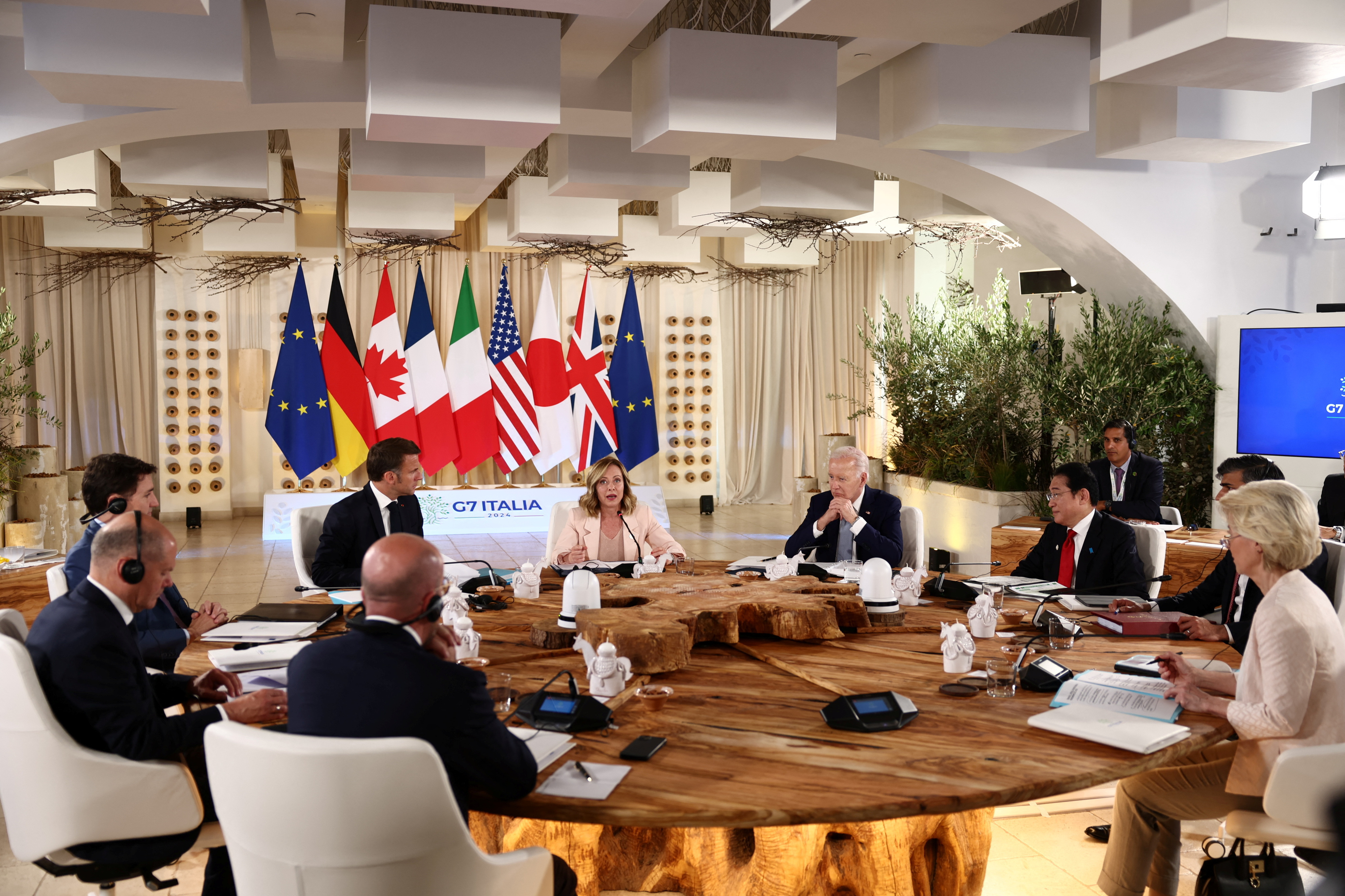 Η Ιταλία φιλοξενεί τη σύνοδο κορυφής της G7 στην Απουλία