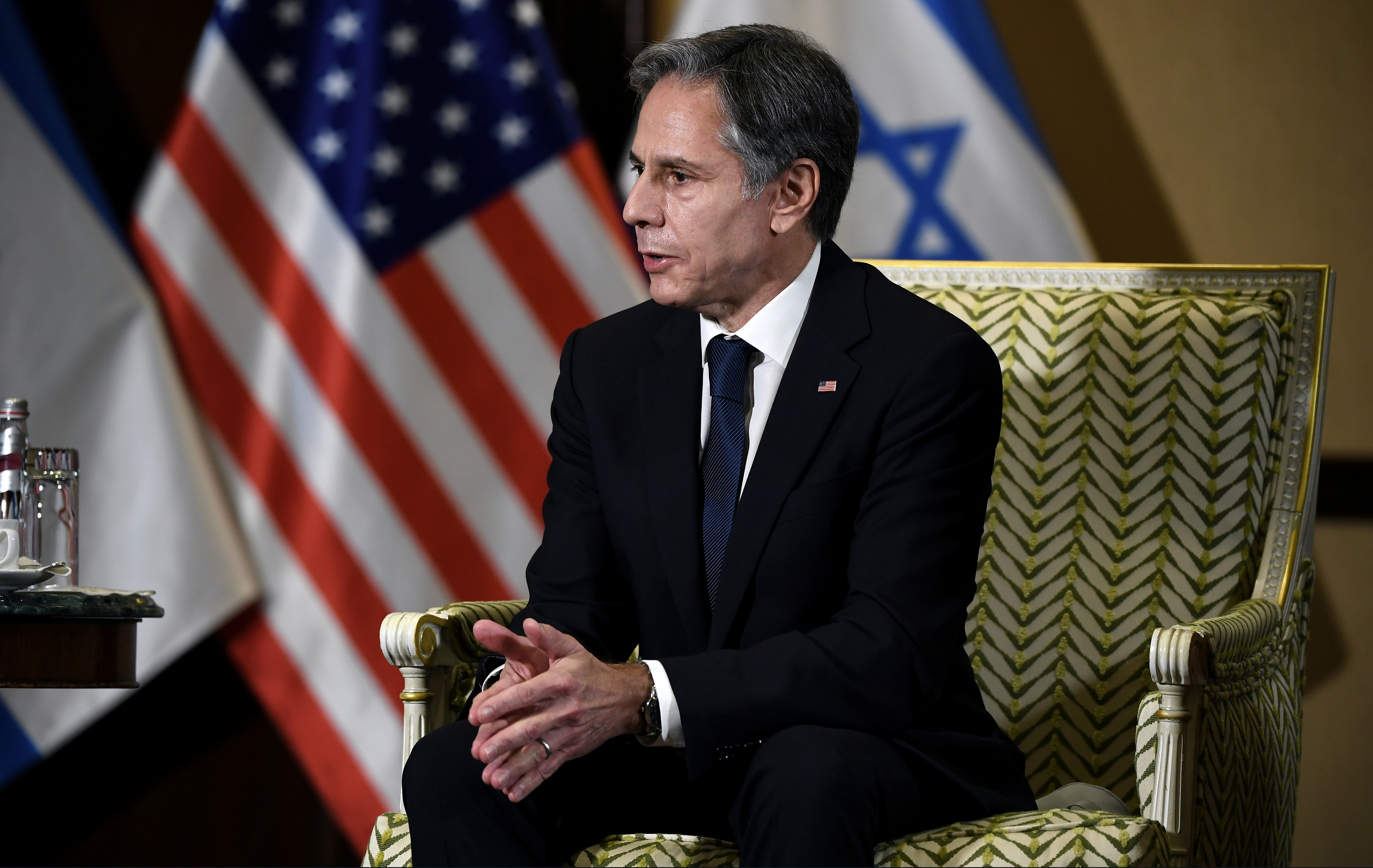 U.S. Secretary of State Blinken meets with Israeli PM Bennett, in Washington