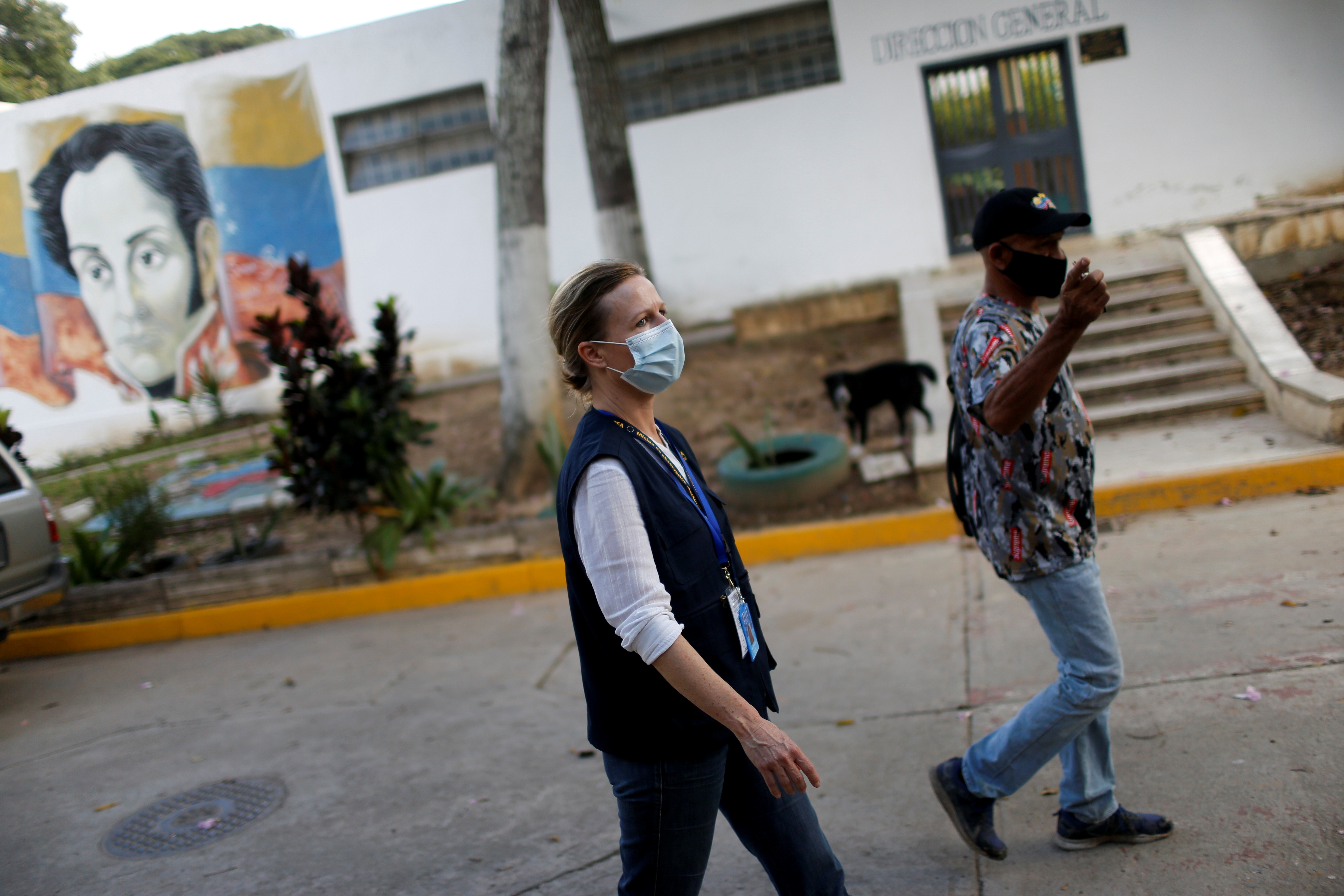 Back in Venezuela, EU observers plead for 'patience' ahead of elections