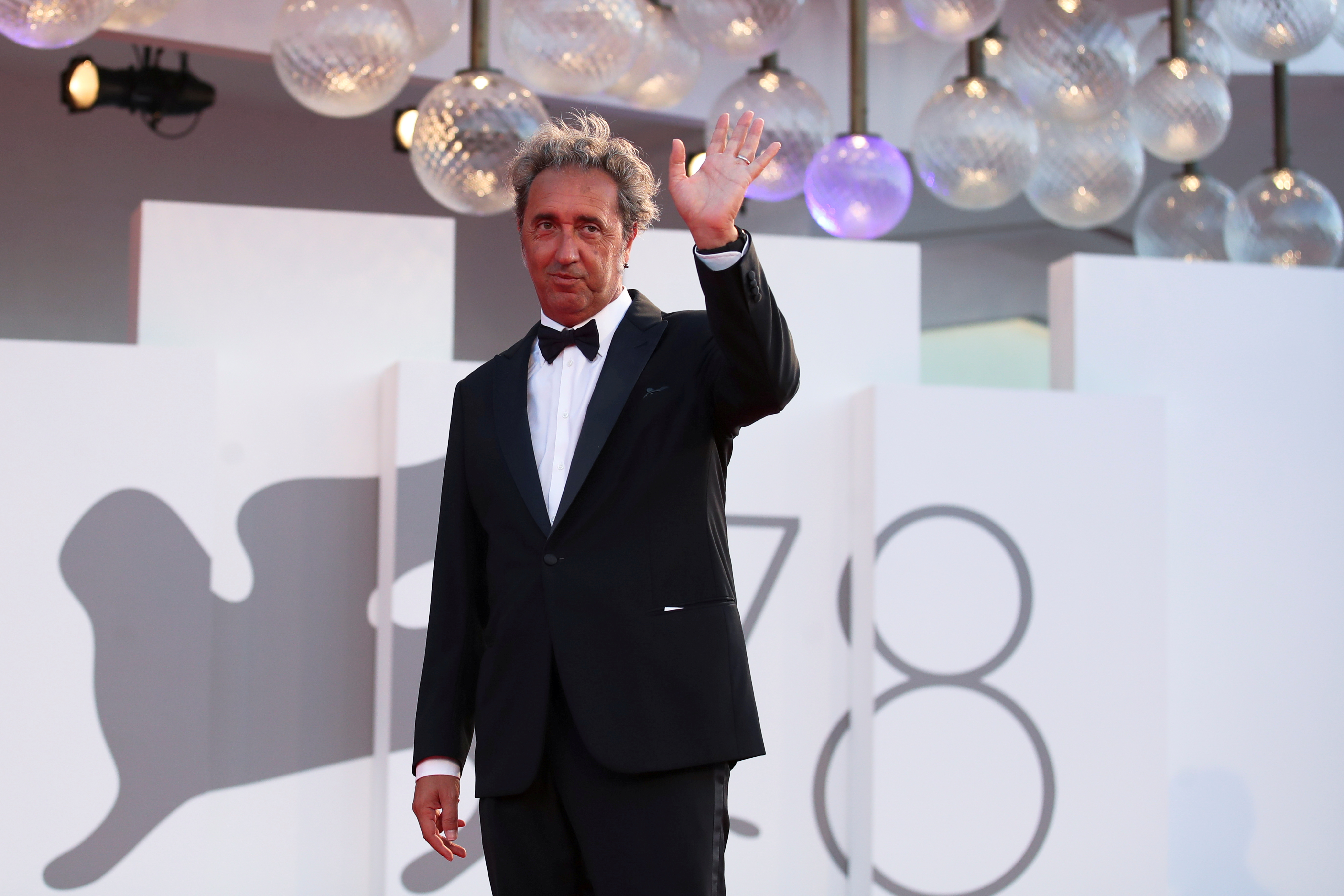 The 78th Venice Film Festival - Screening of the film 'The Hand of God' in competition- Red Carpet Arrivals - Venice, Italy September 2, 2021 - Director Paolo Sorrentino poses. REUTERS/Yara Nardi