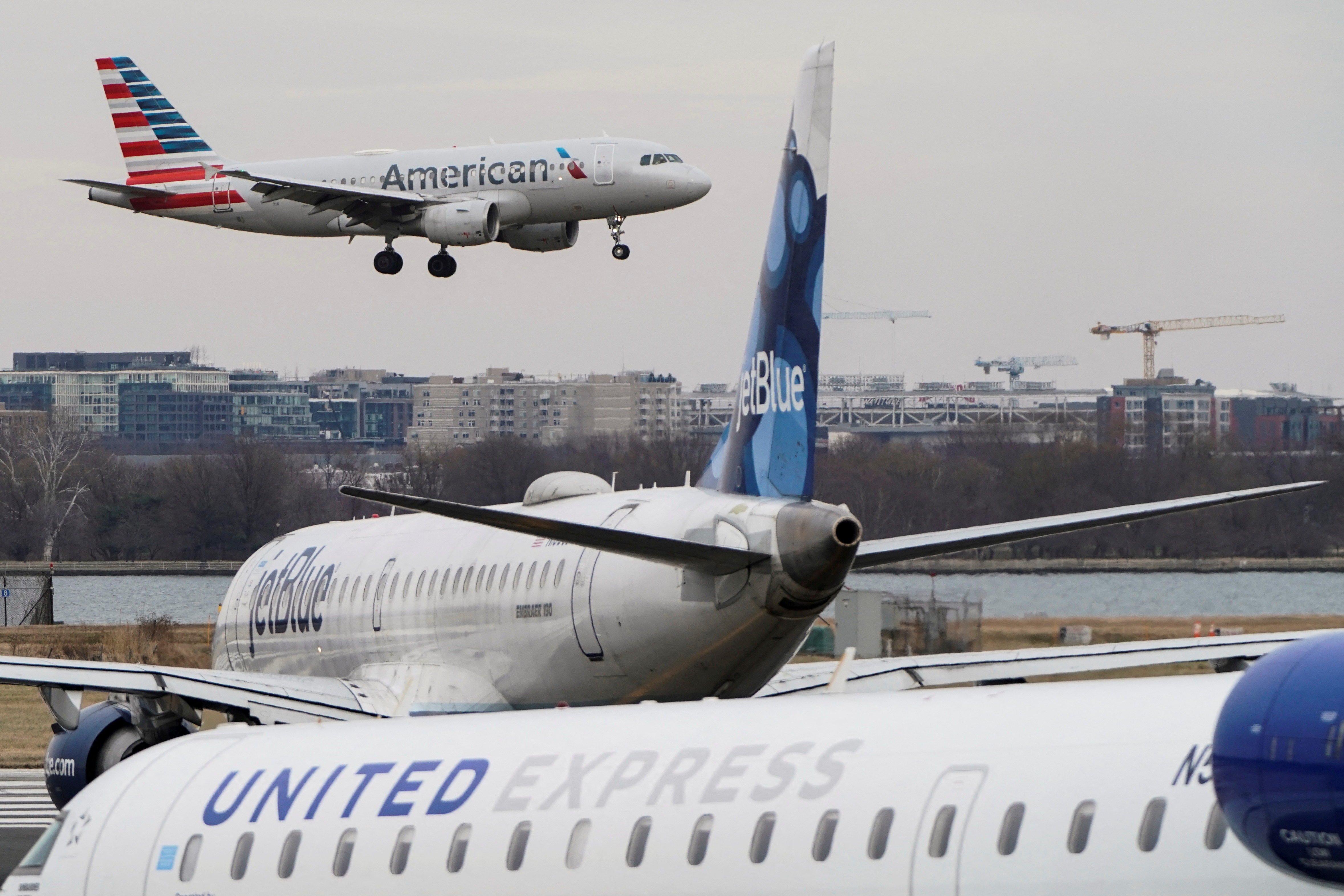 Reagan National about as hard-hit as any airport in the nation