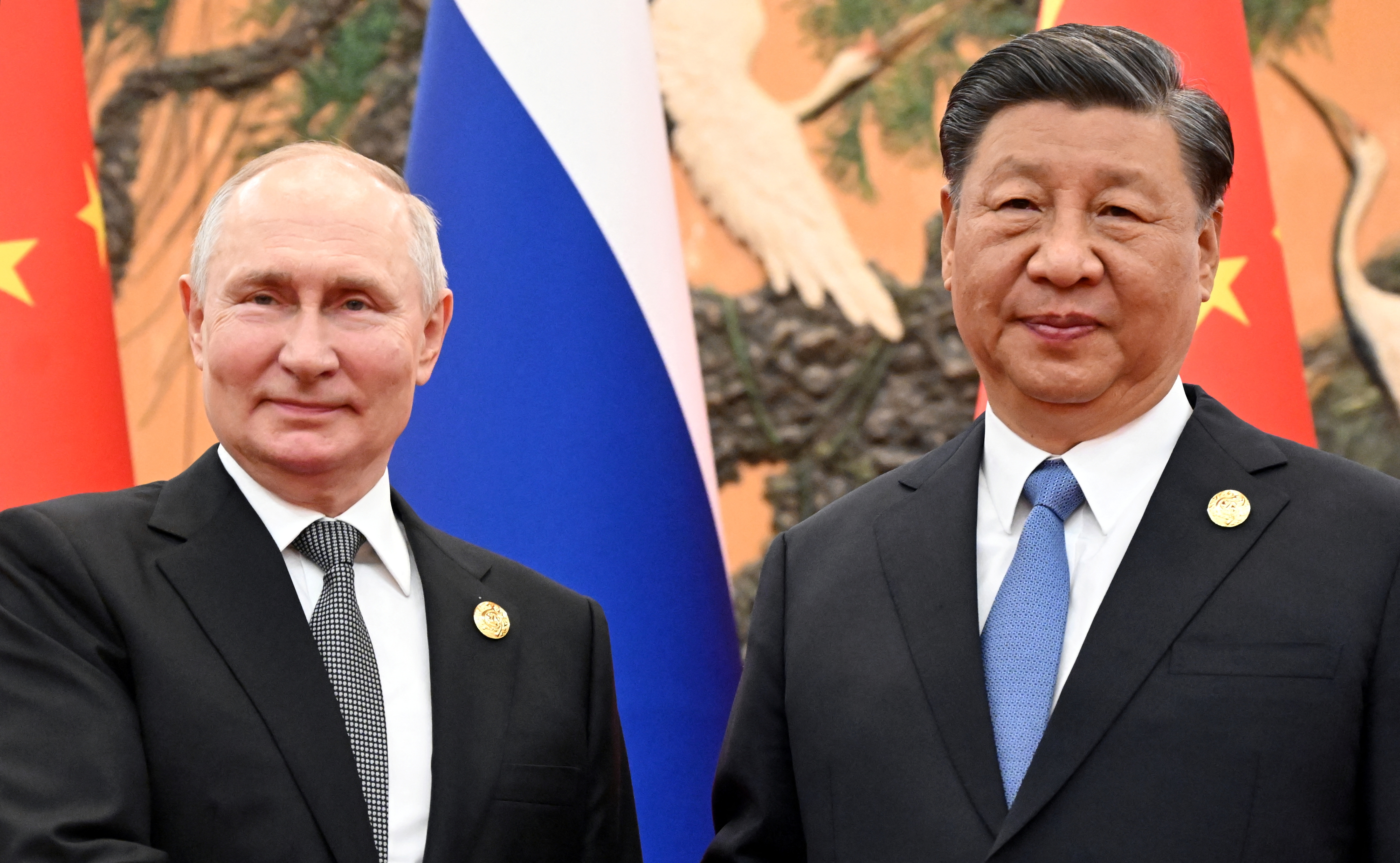 Russia's Putin and China's Xi hold talks in Beijing