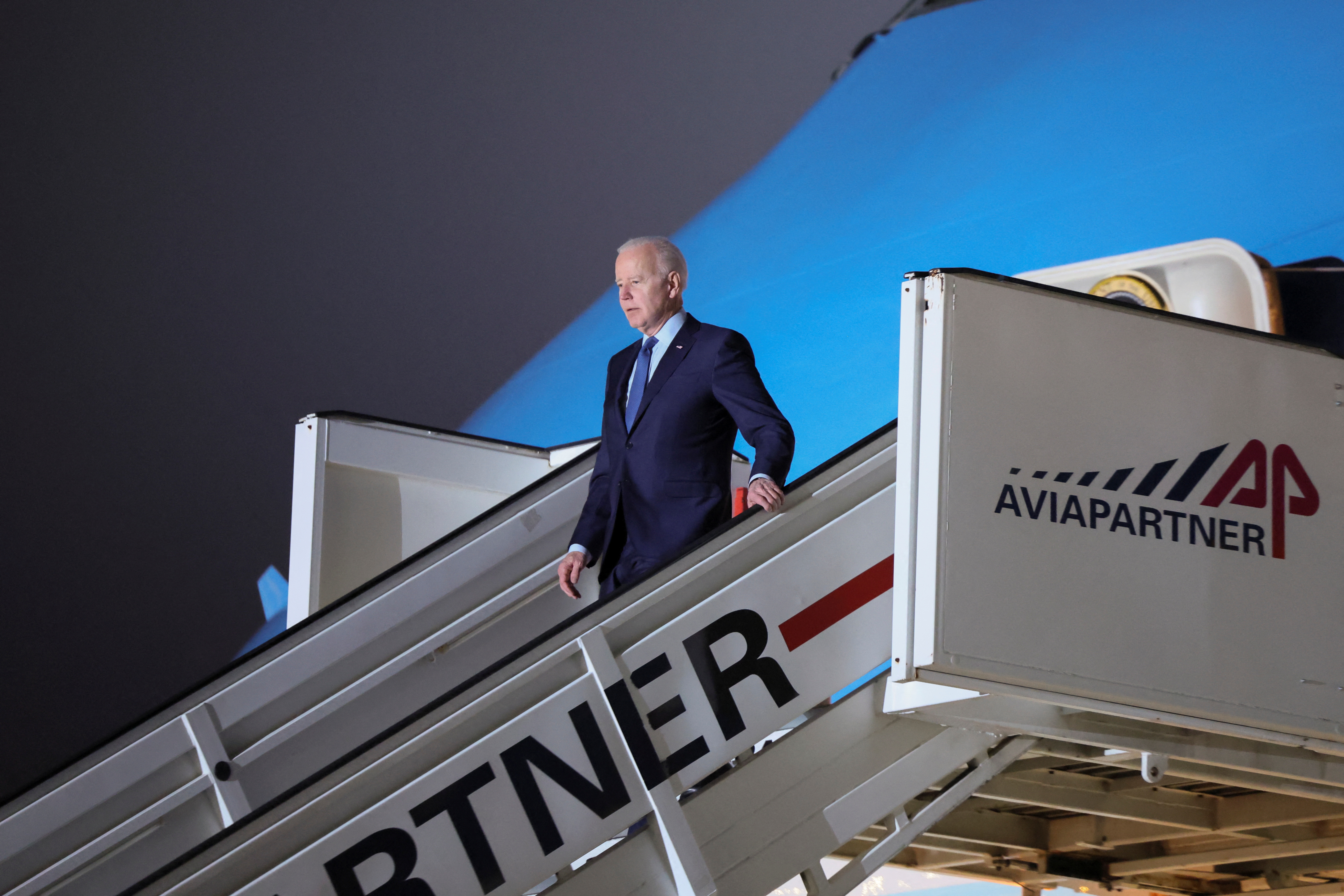 U.S. President Joe Biden arrives in Brussels