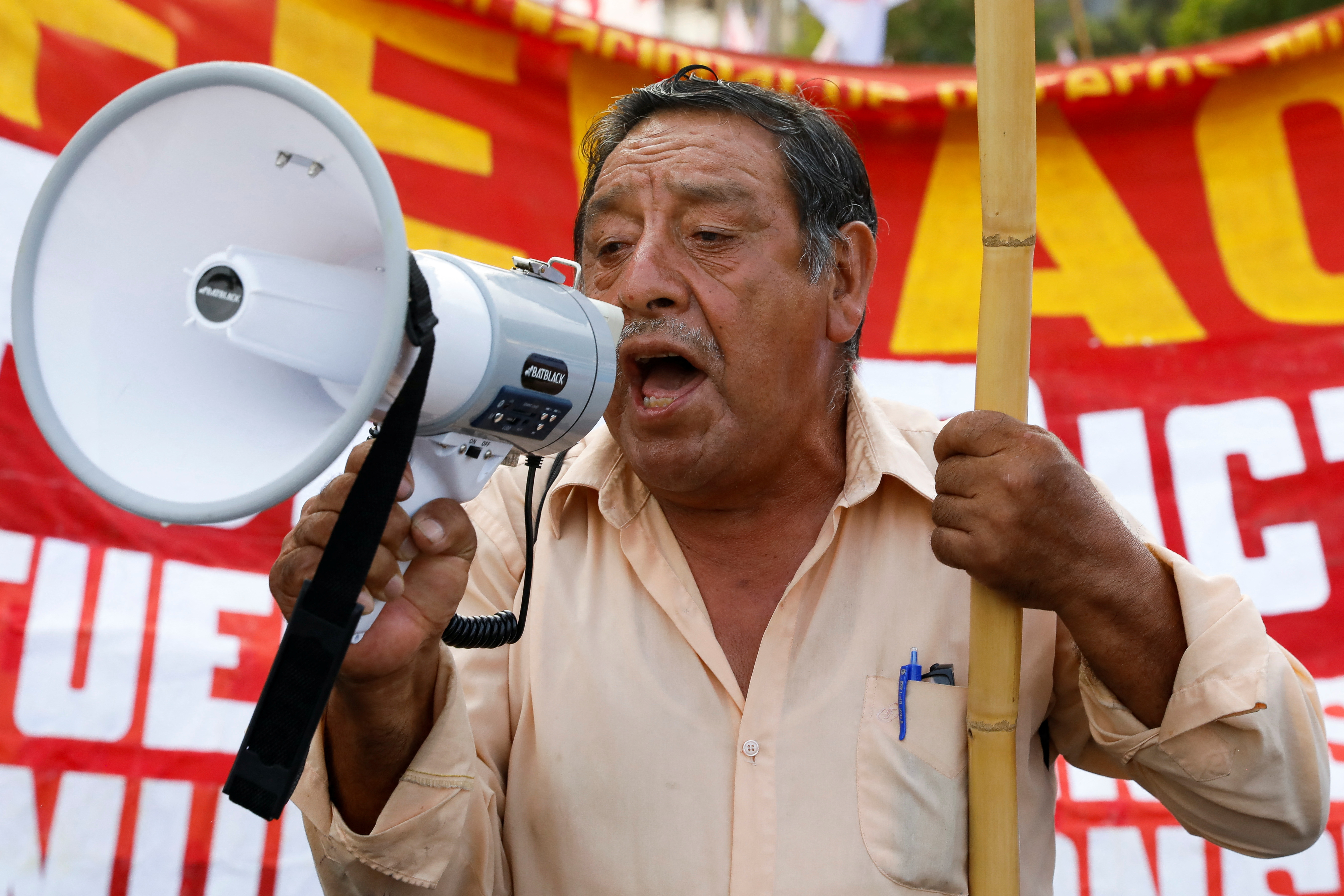Protest to demand Peru's President Dina Boluarte to step down, in Lima