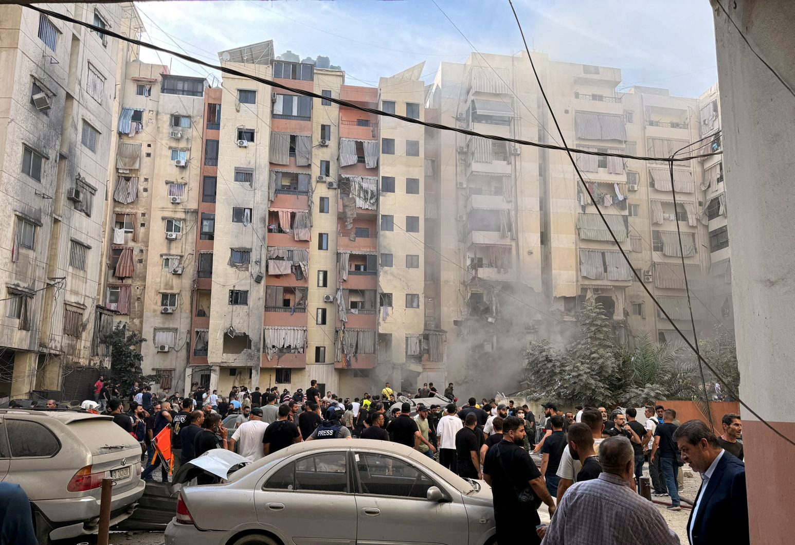 Israel carries out ‘targeted’ strike in Beirut suburb, military says (washingtonpost.com)