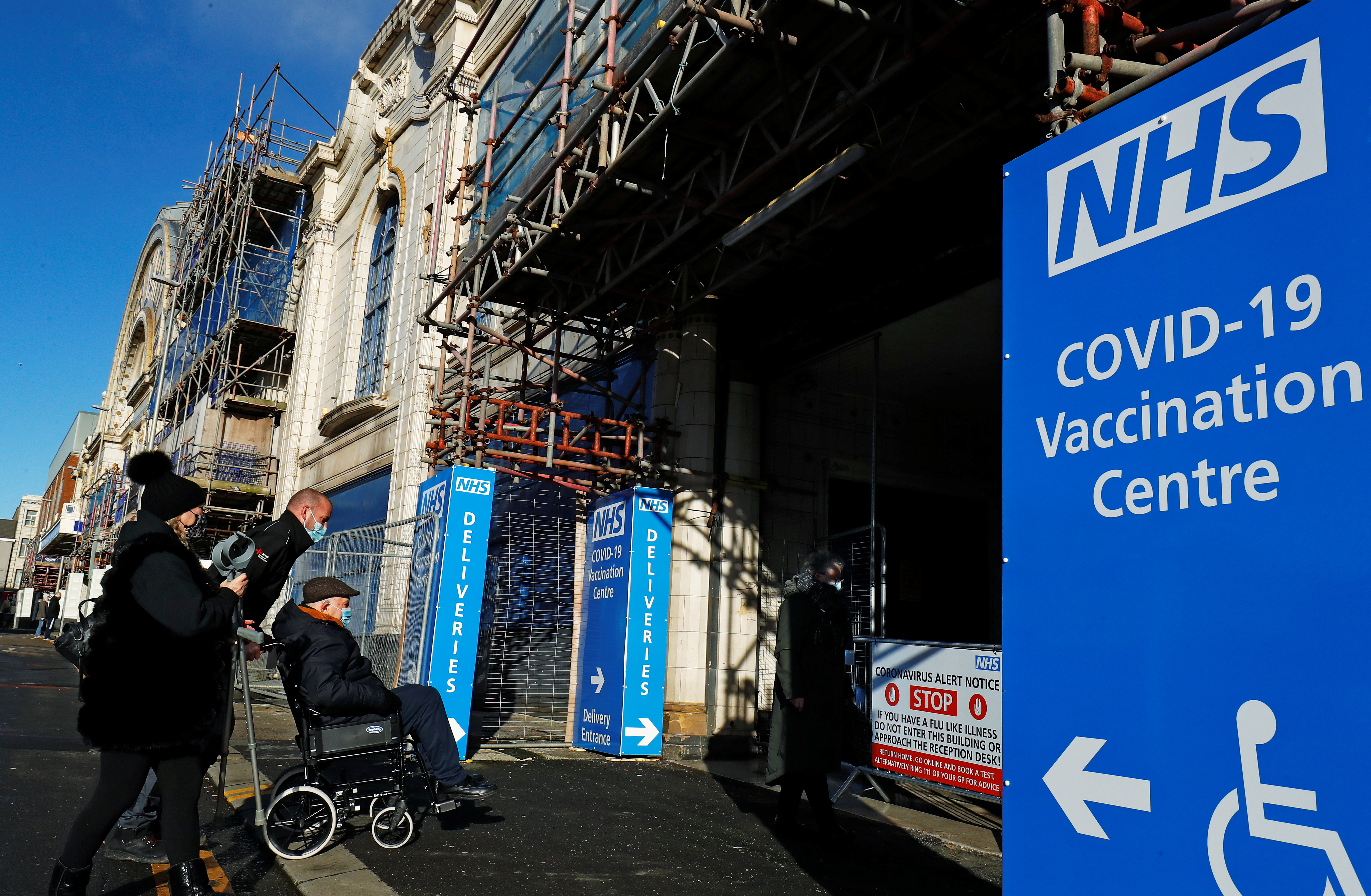 COVID-19 vaccination in Blackpool