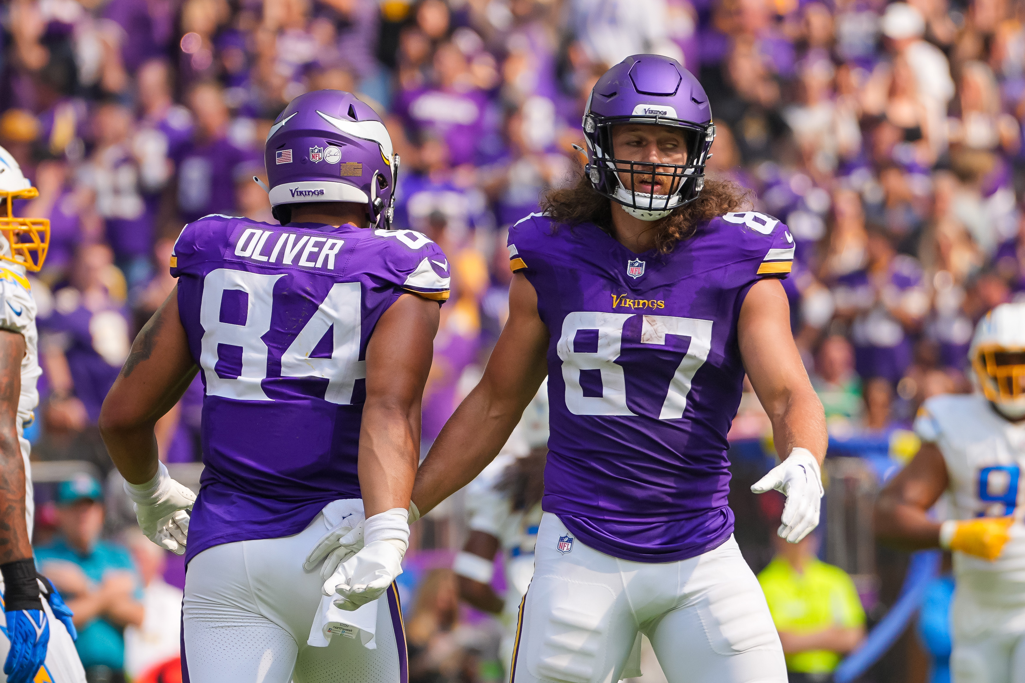 Chargers' Kenneth Murray picks off Kirk Cousins in the end zone to end  Vikings comeback, NFL Highlights