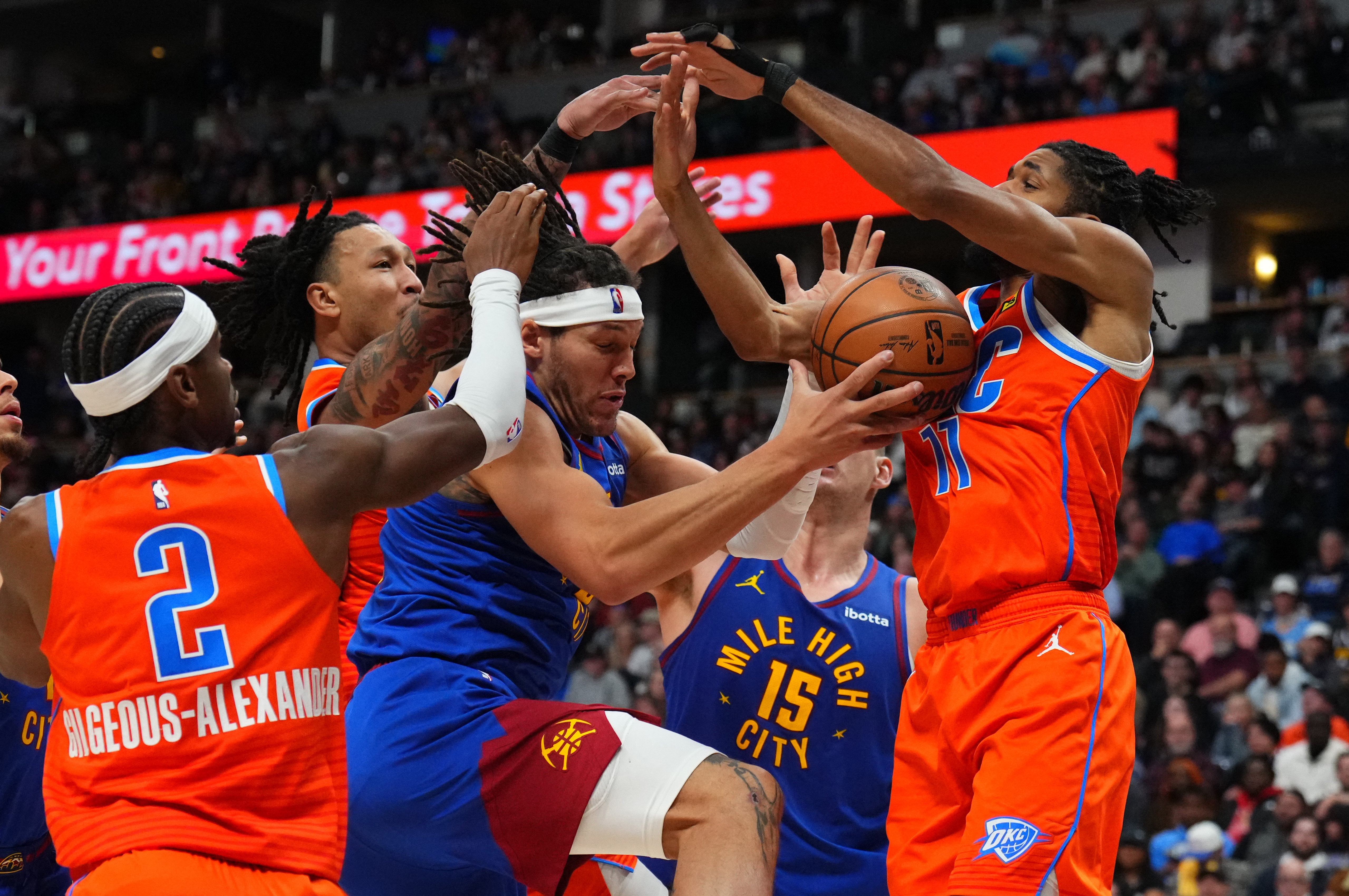 Thunder Steal Win From Nuggets on the Road