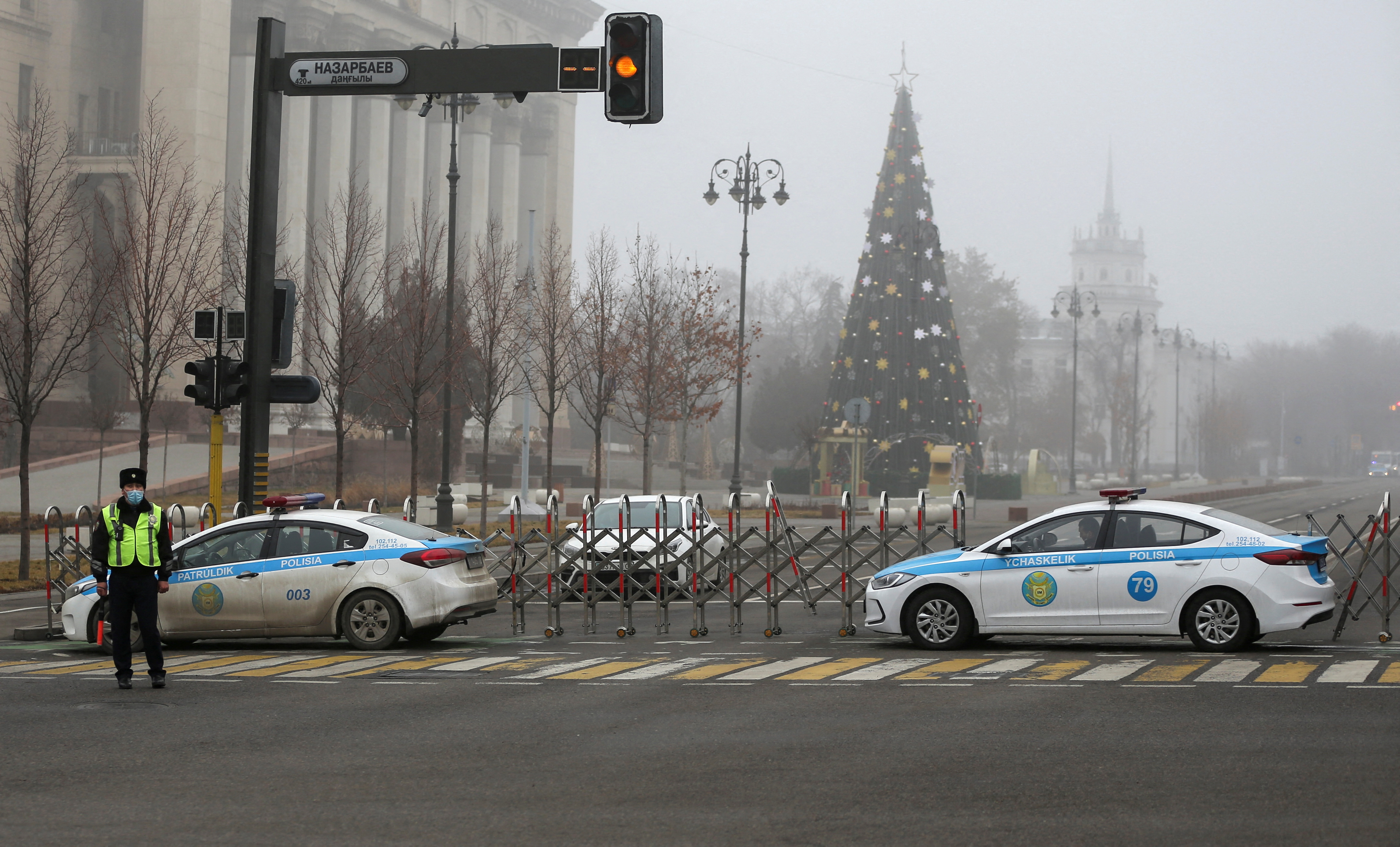 Kazakhstan security forces on high alert in Almaty