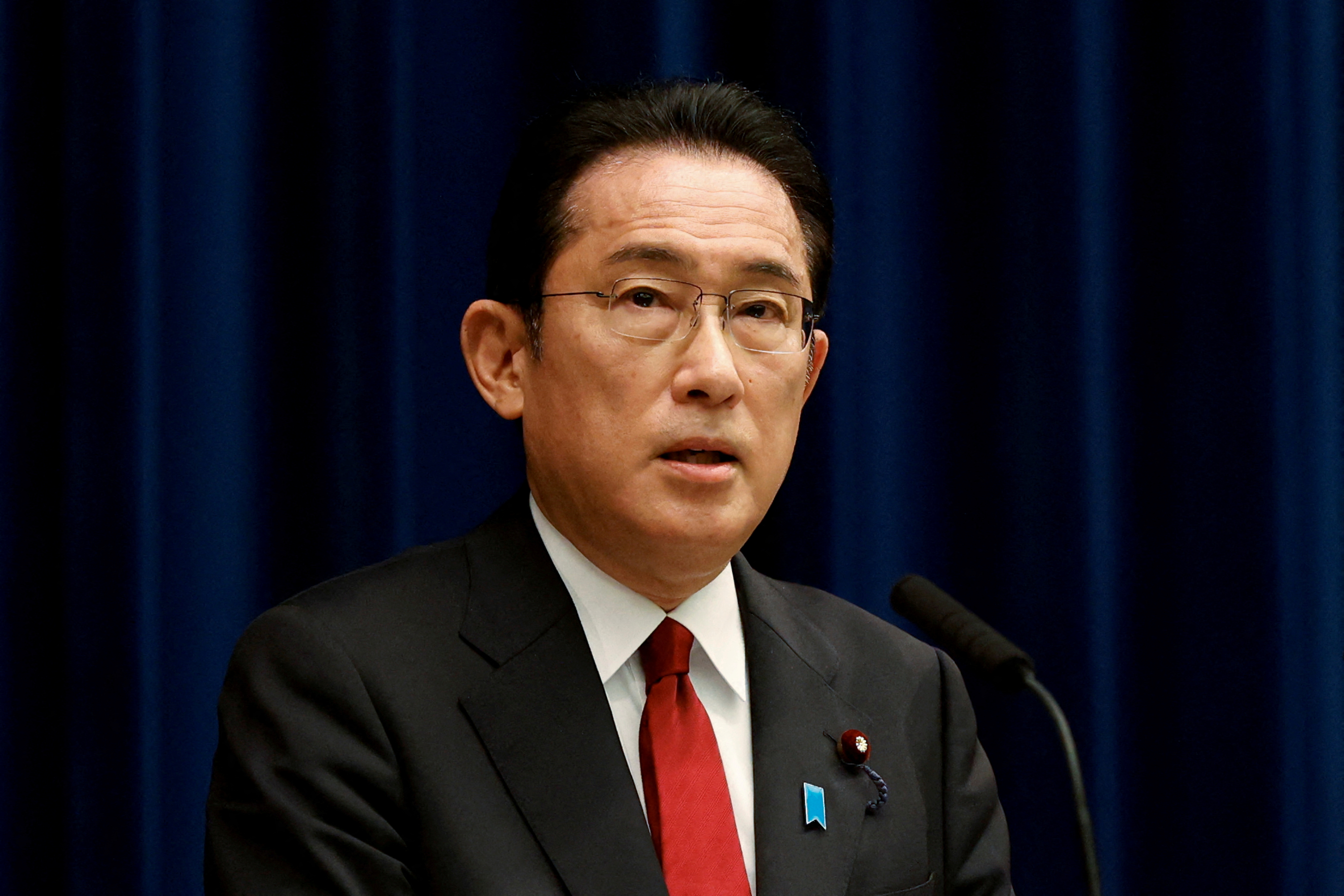 PM Fumio Kishida's news conference
