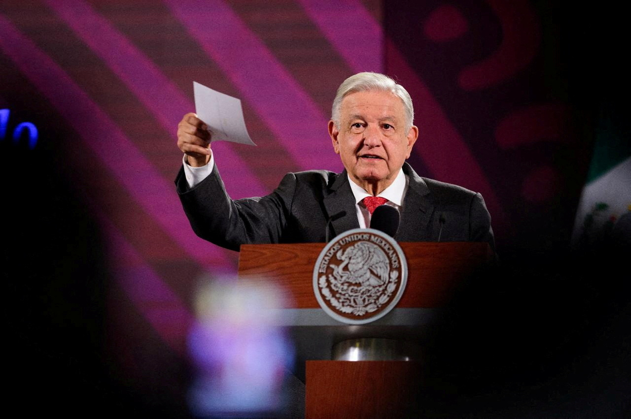 Mexican president says U.S. ambassador comments on judicial reform disrespectful, in Mexico City