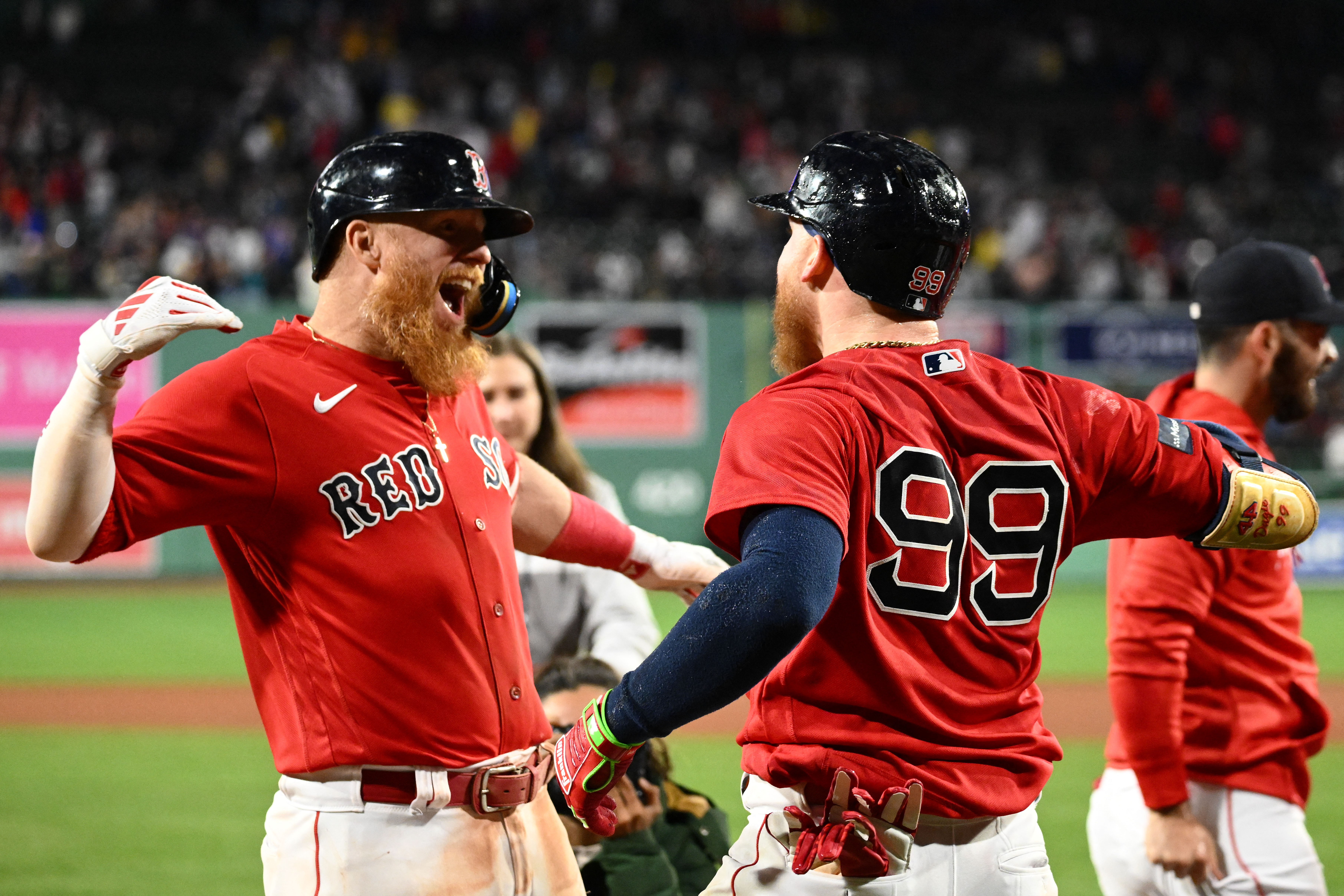 Verdugo homers for 3rd walk-off hit; Red Sox beat Blue Jays - Newsday