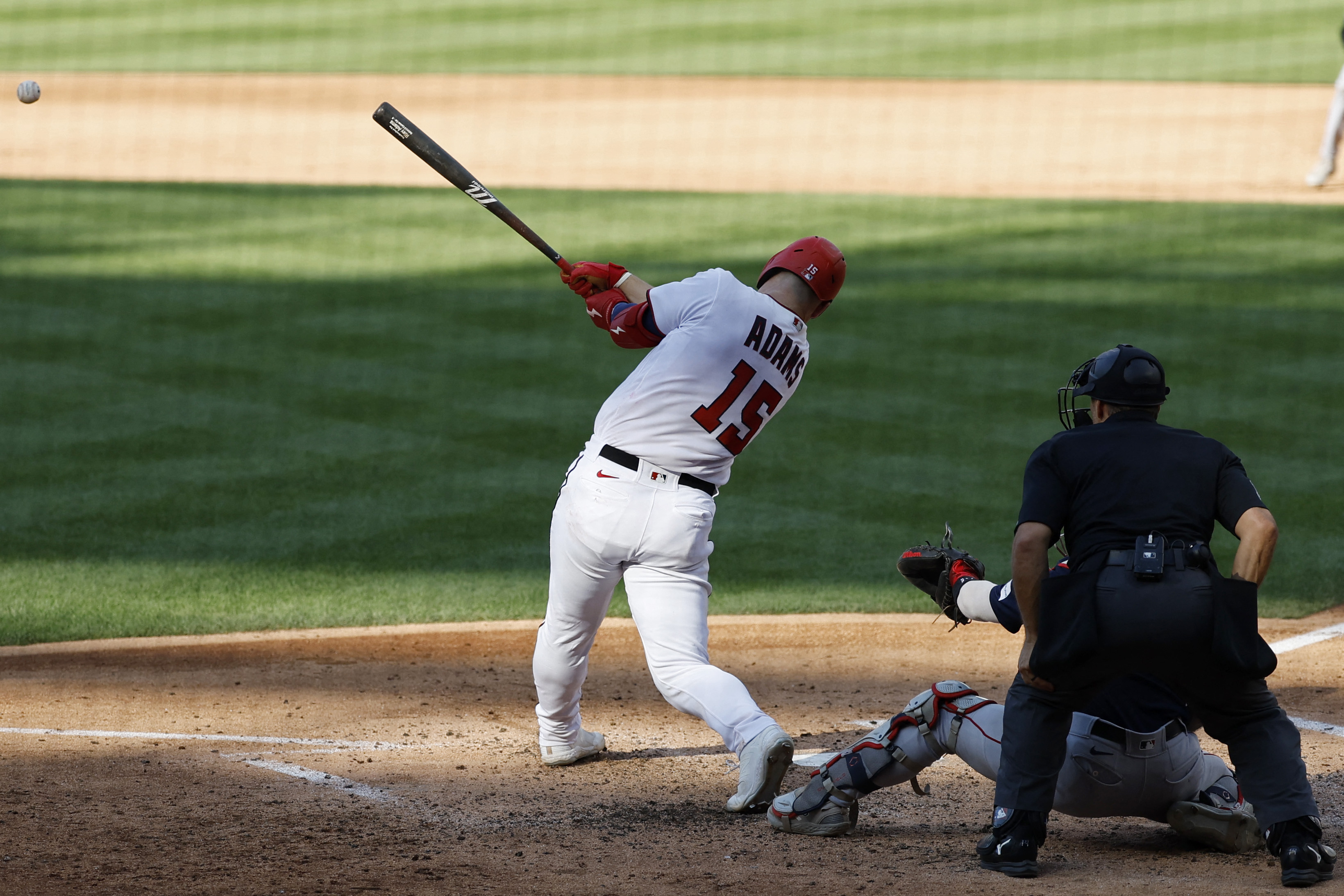 Keibert Ruiz hits 3-run shot, Stone Garrett homers twice, Nationals beat  Red Sox 6-2 - The San Diego Union-Tribune