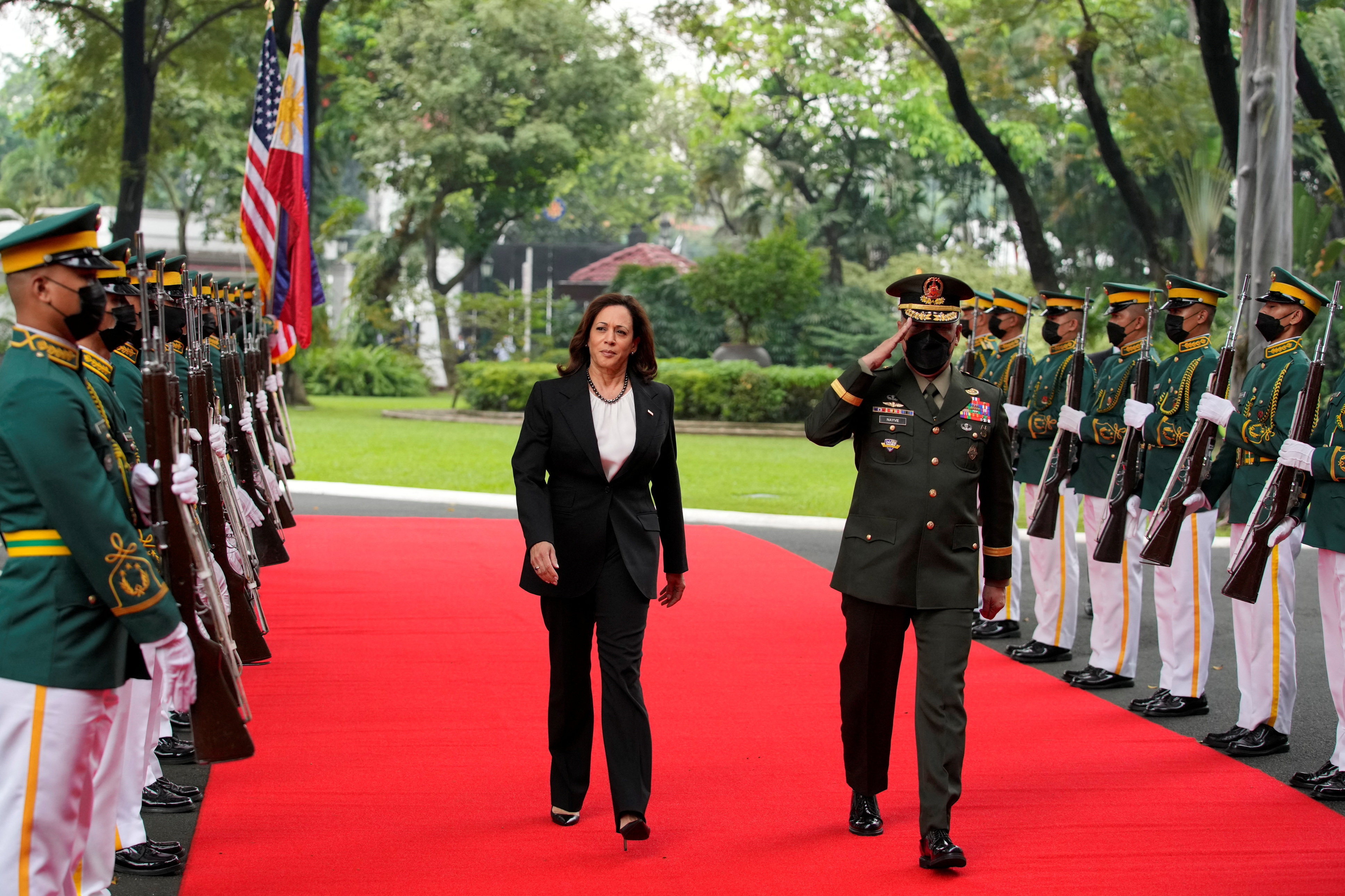 U.S. Vice President Kamala Harris in Manila