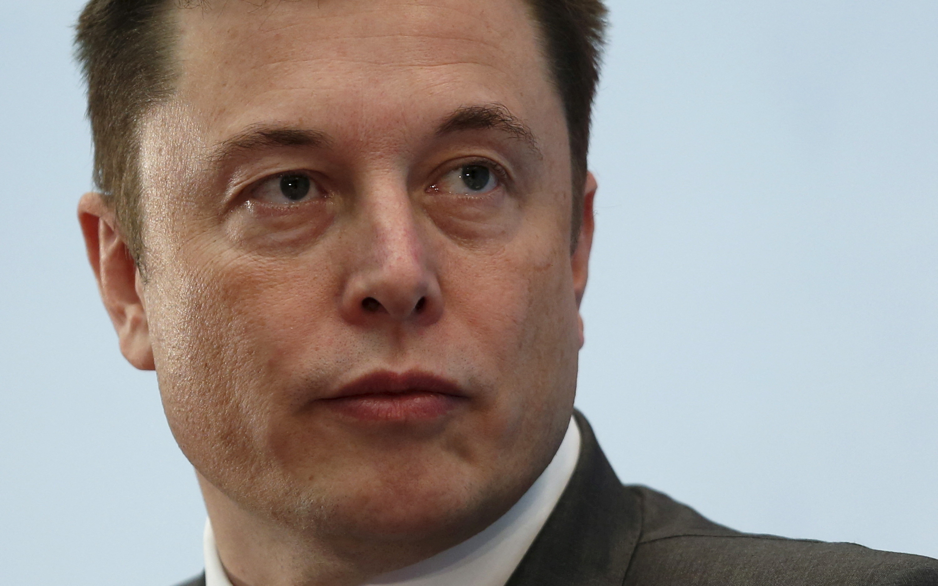Tesla Chief Executive Elon Musk attends a forum on startups in Hong Kong