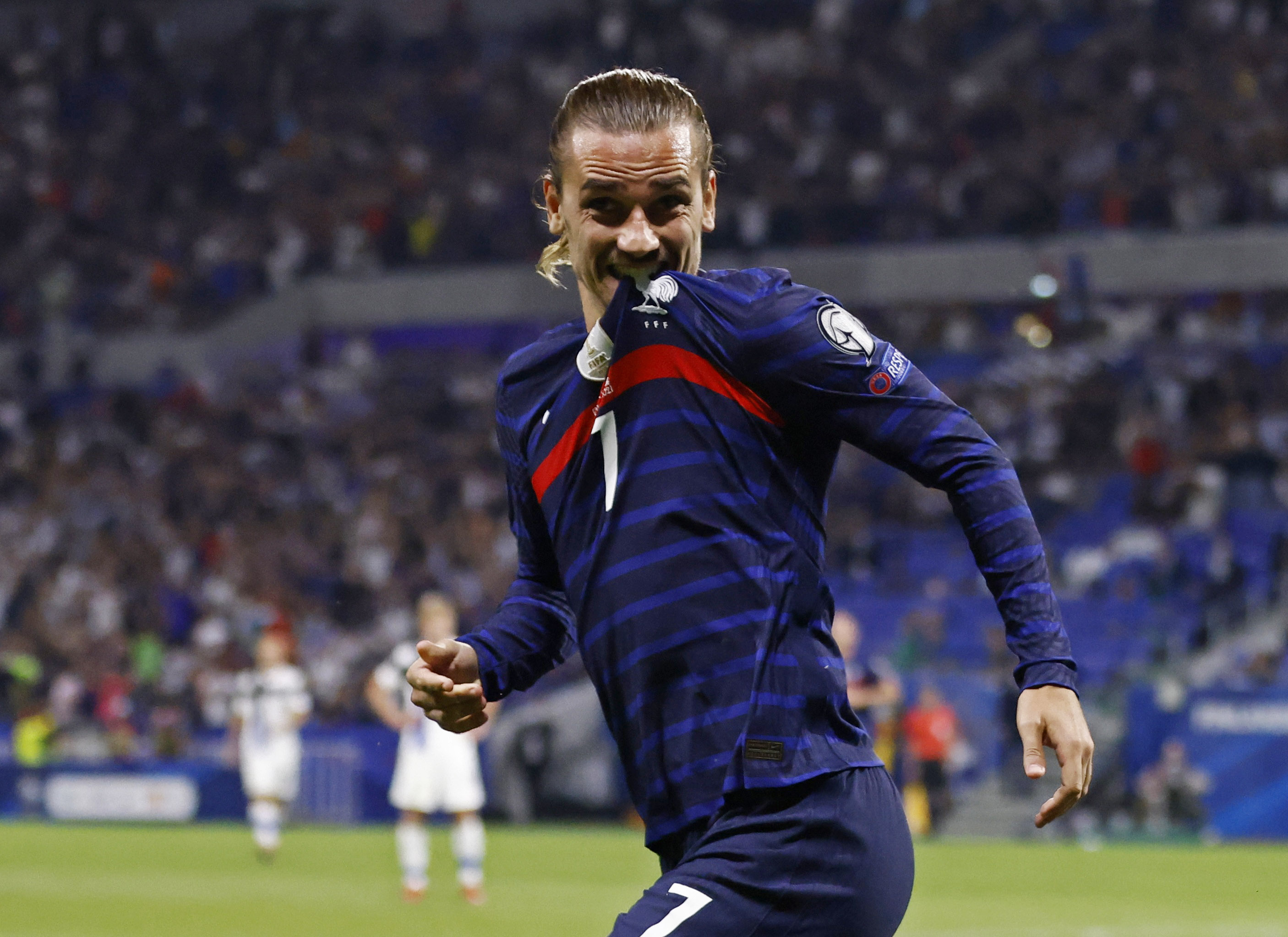 Griezmann Double Fires France To Victory Over Finland Reuters