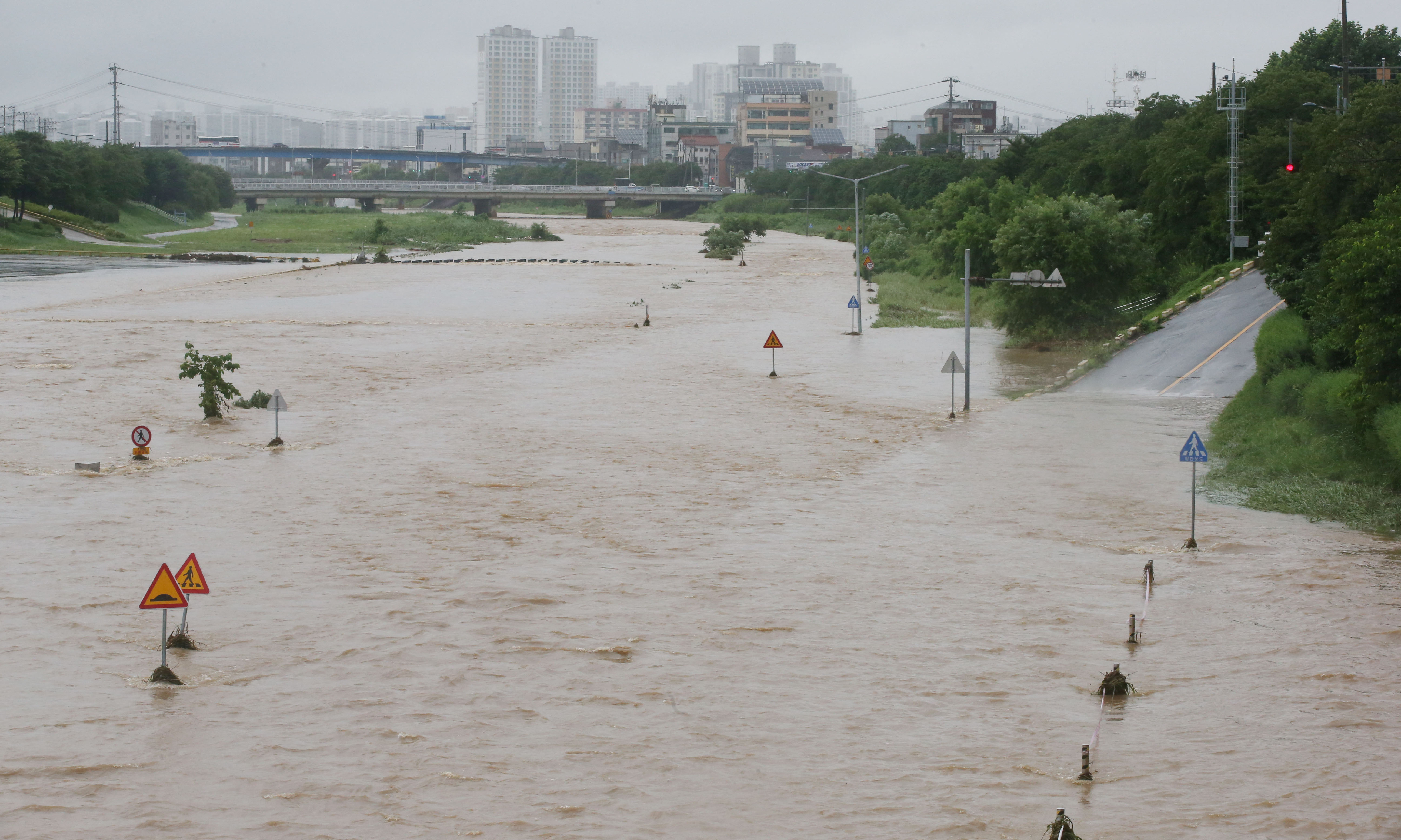 Floods South Korea