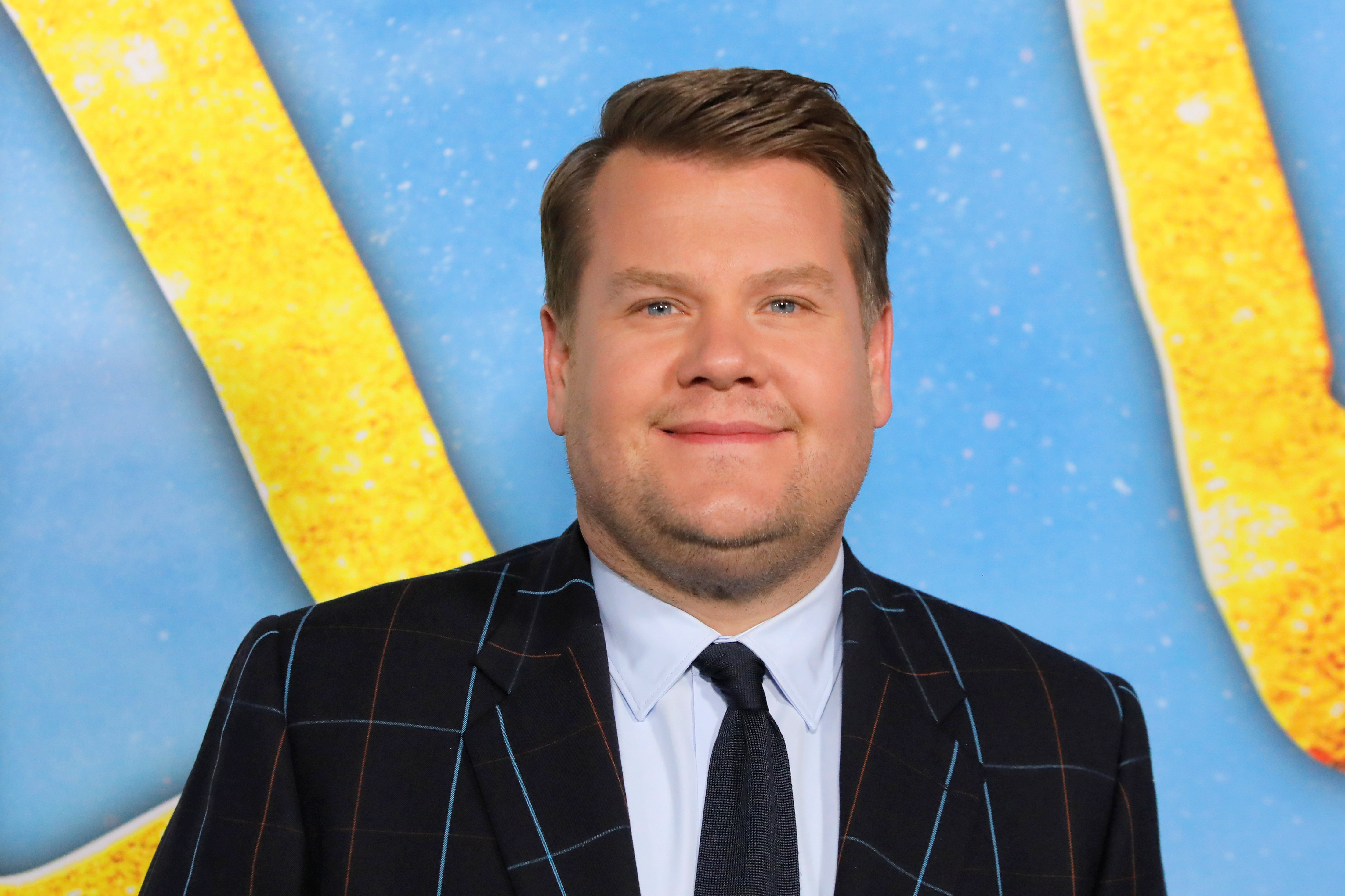 Actor James Corden arrives for the world premiere of the movie 
