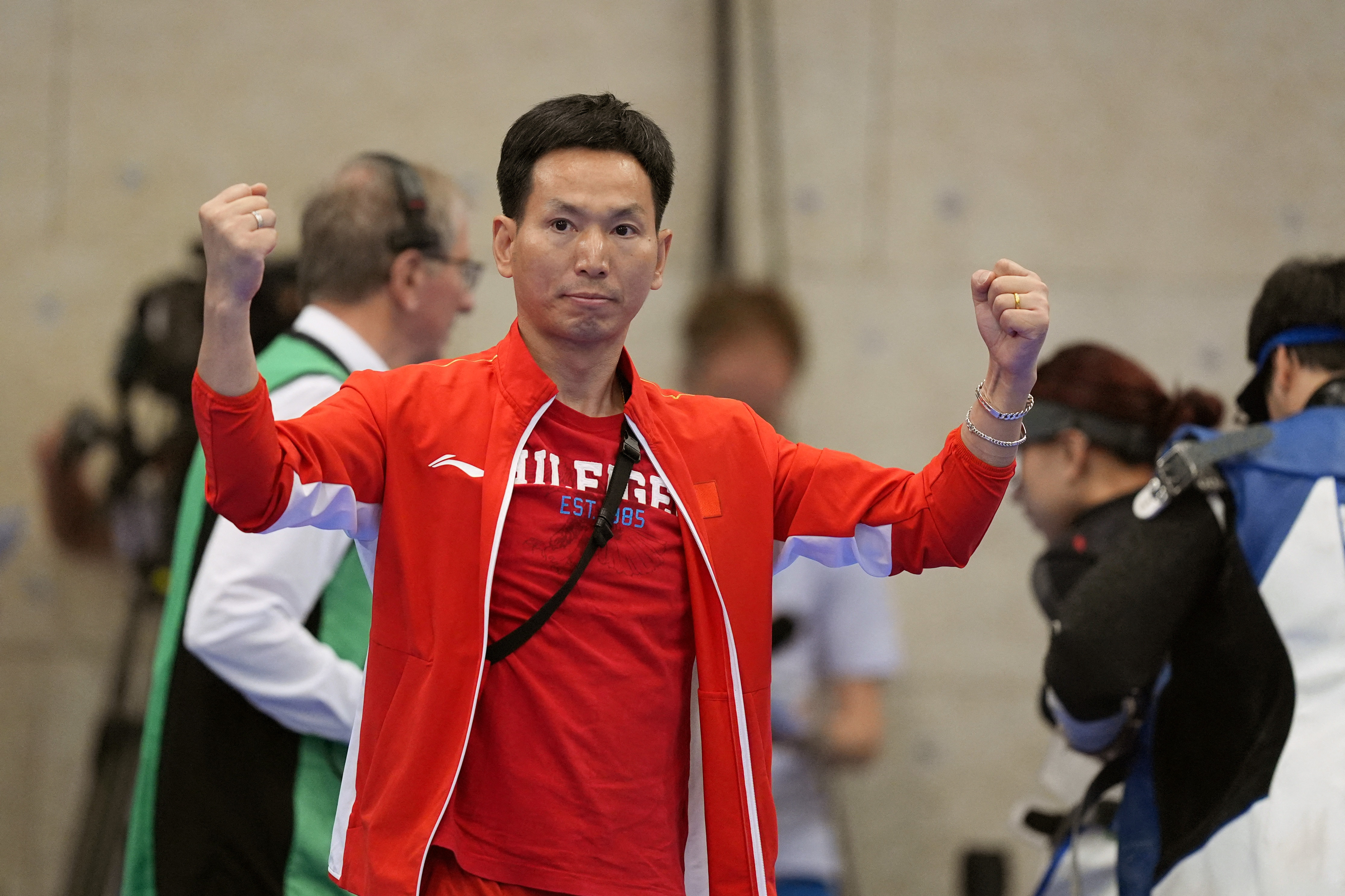 Shooting - 10m Air Rifle Mixed Team Gold Medal