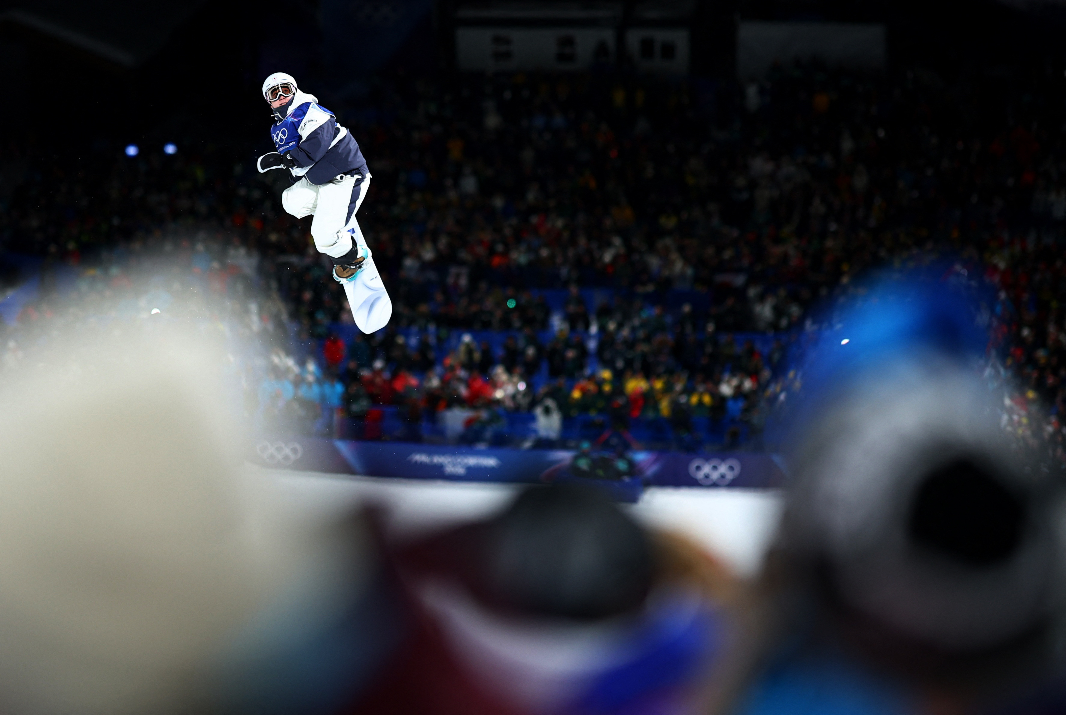 Japan's Totsuka takes snowboard halfpipe gold as James settles for