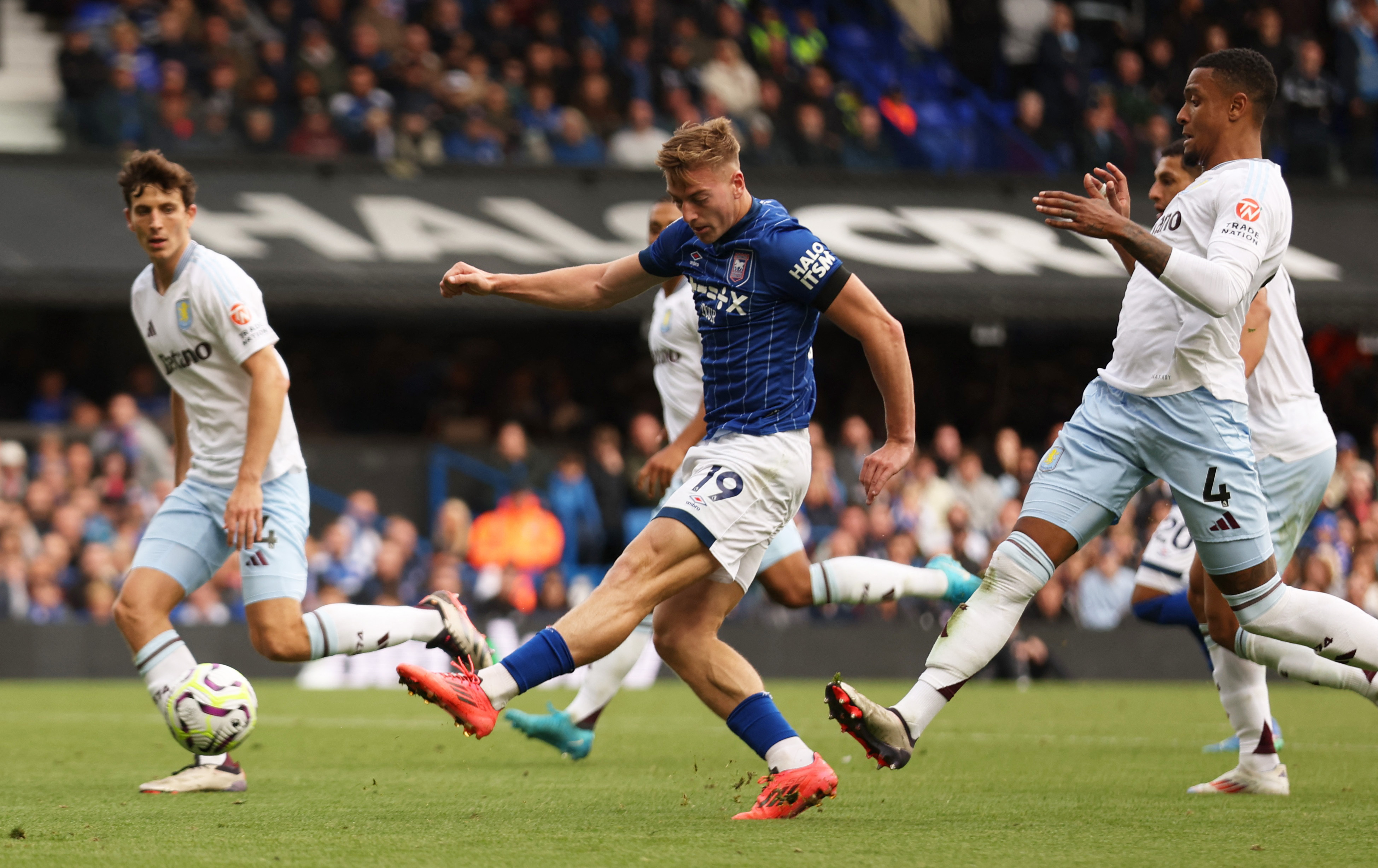 Delap double helps Ipswich draw with Aston Villa | Reuters