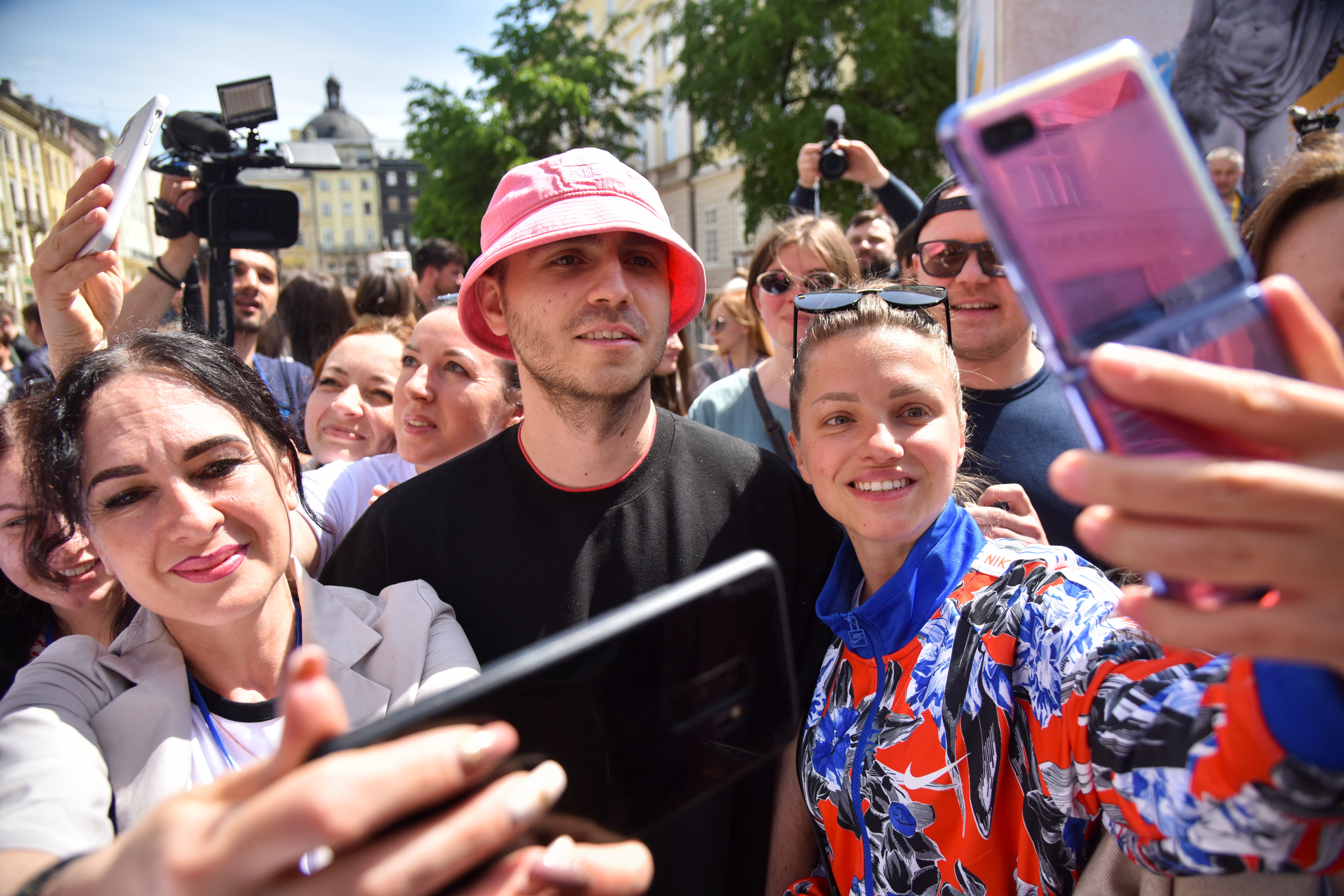 2022 Eurovision Song Contest winners Kalush Orchestra meet with fans in Lviv