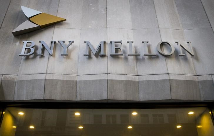The Bank of New York Mellon Corp. building at 1 Wall St. is seen in New York's financial district