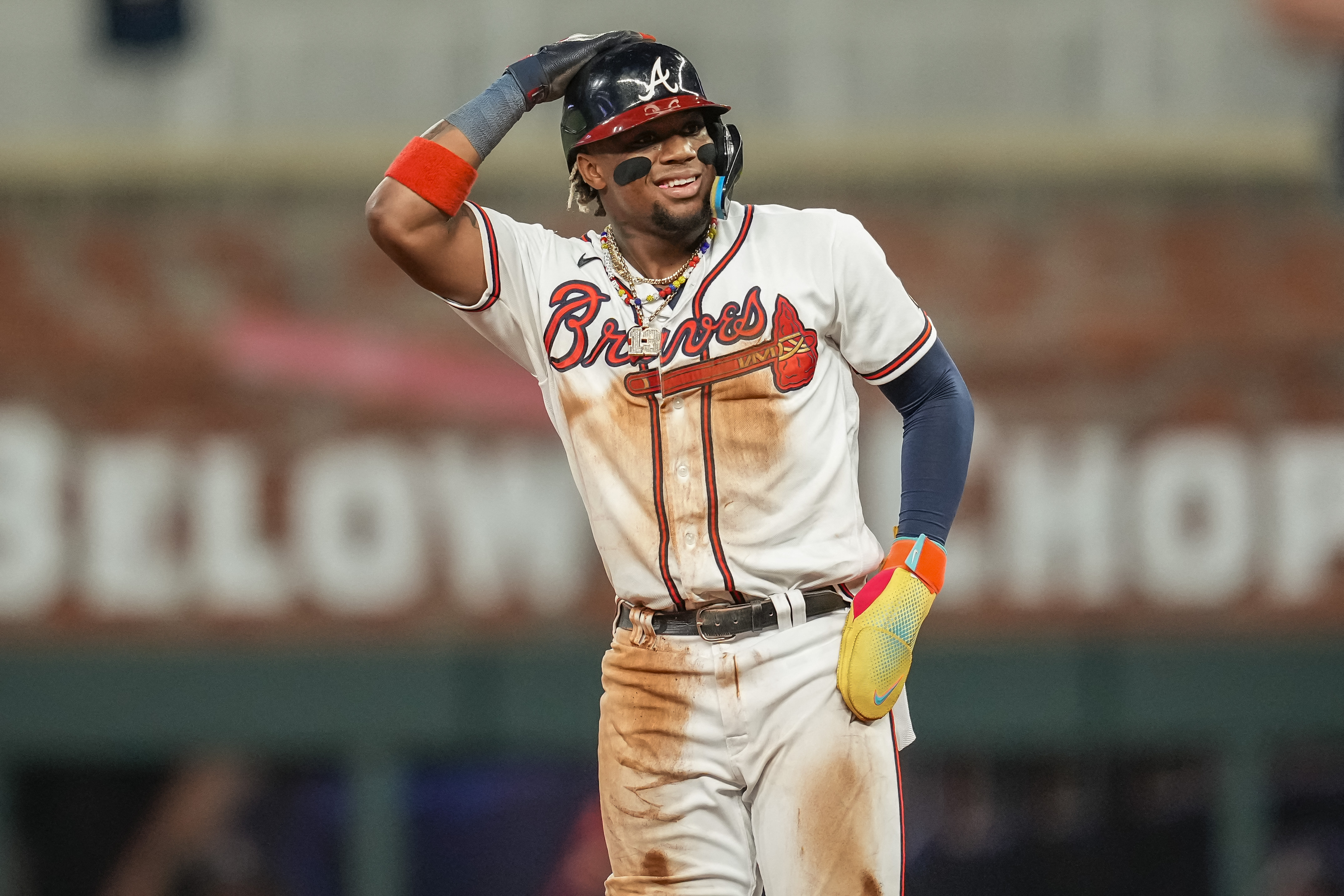 Ronald Acuña Jr. makes HISTORY with 70 steals! : r/Braves