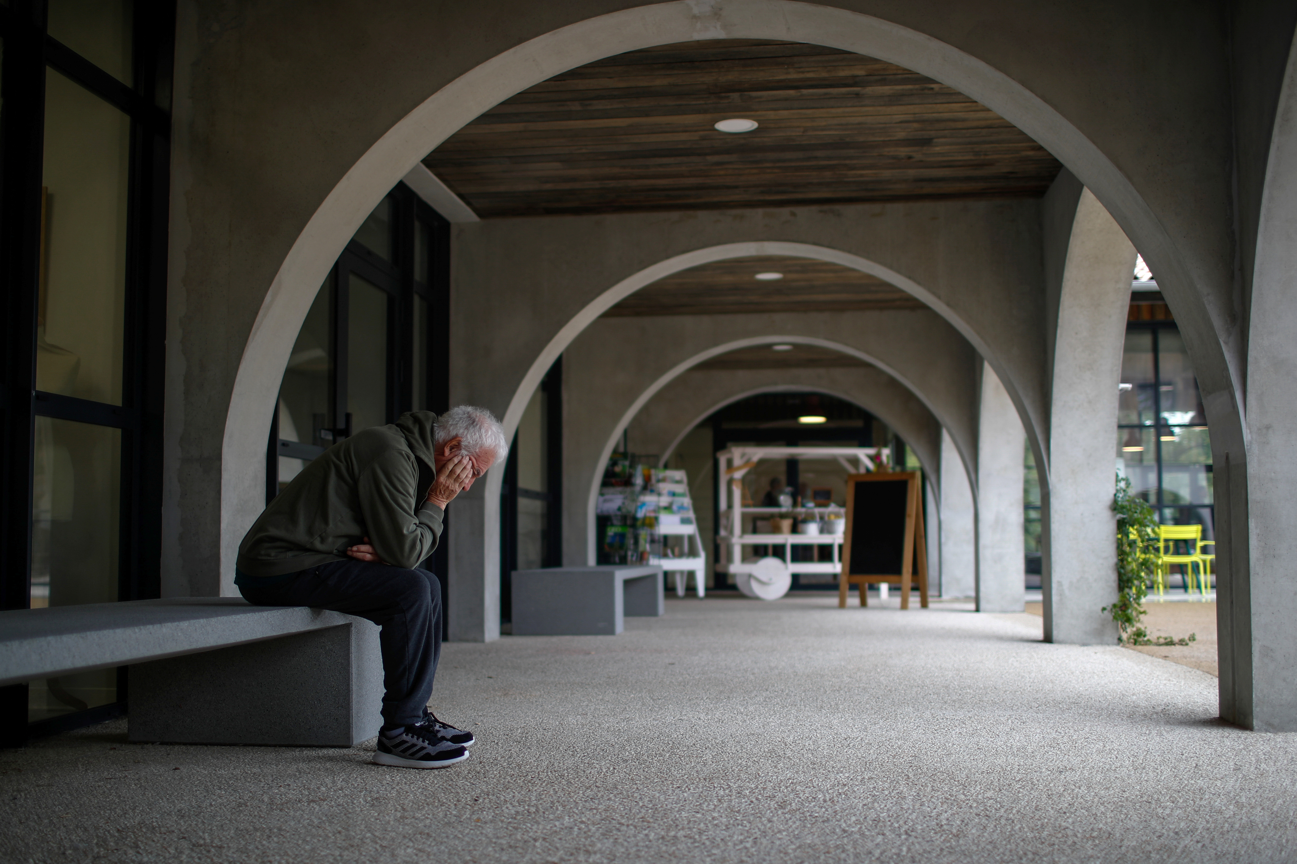 Inside the French village constructed for Alzheimer's patients