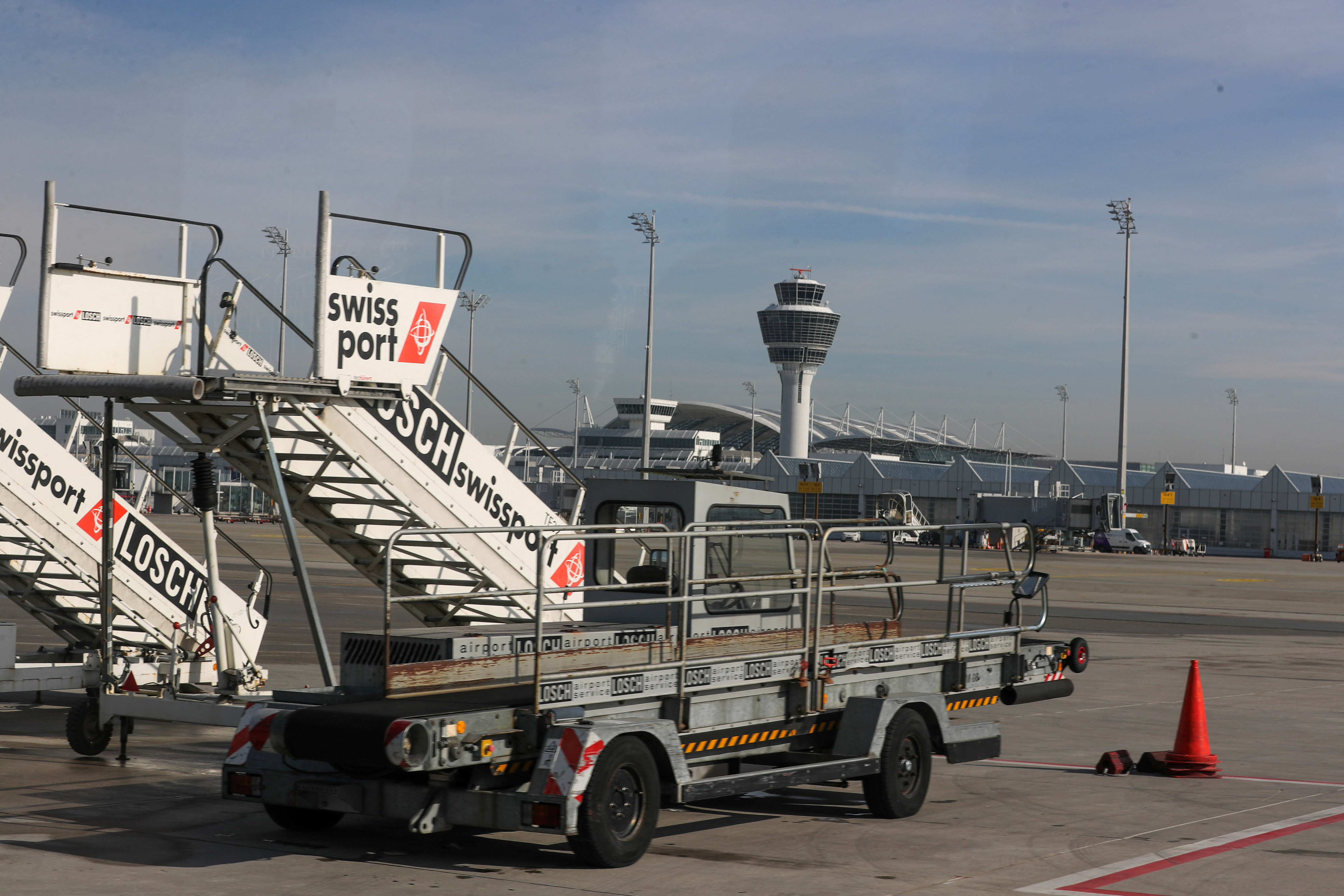 General view of the Munich International Airport