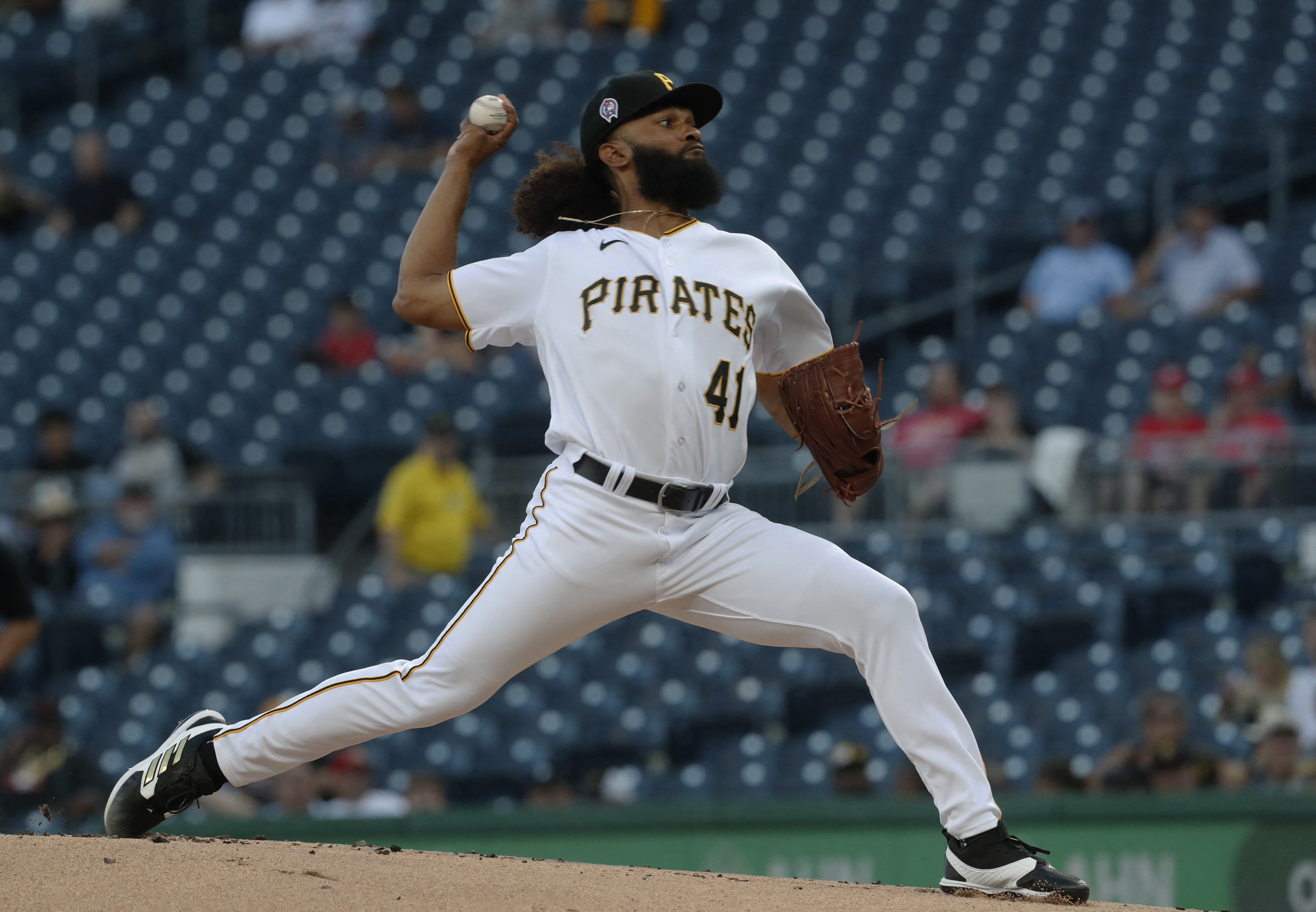 Patrick Corbin strikes out 8, CJ Abrams homers twice as Nationals beat  Pirates