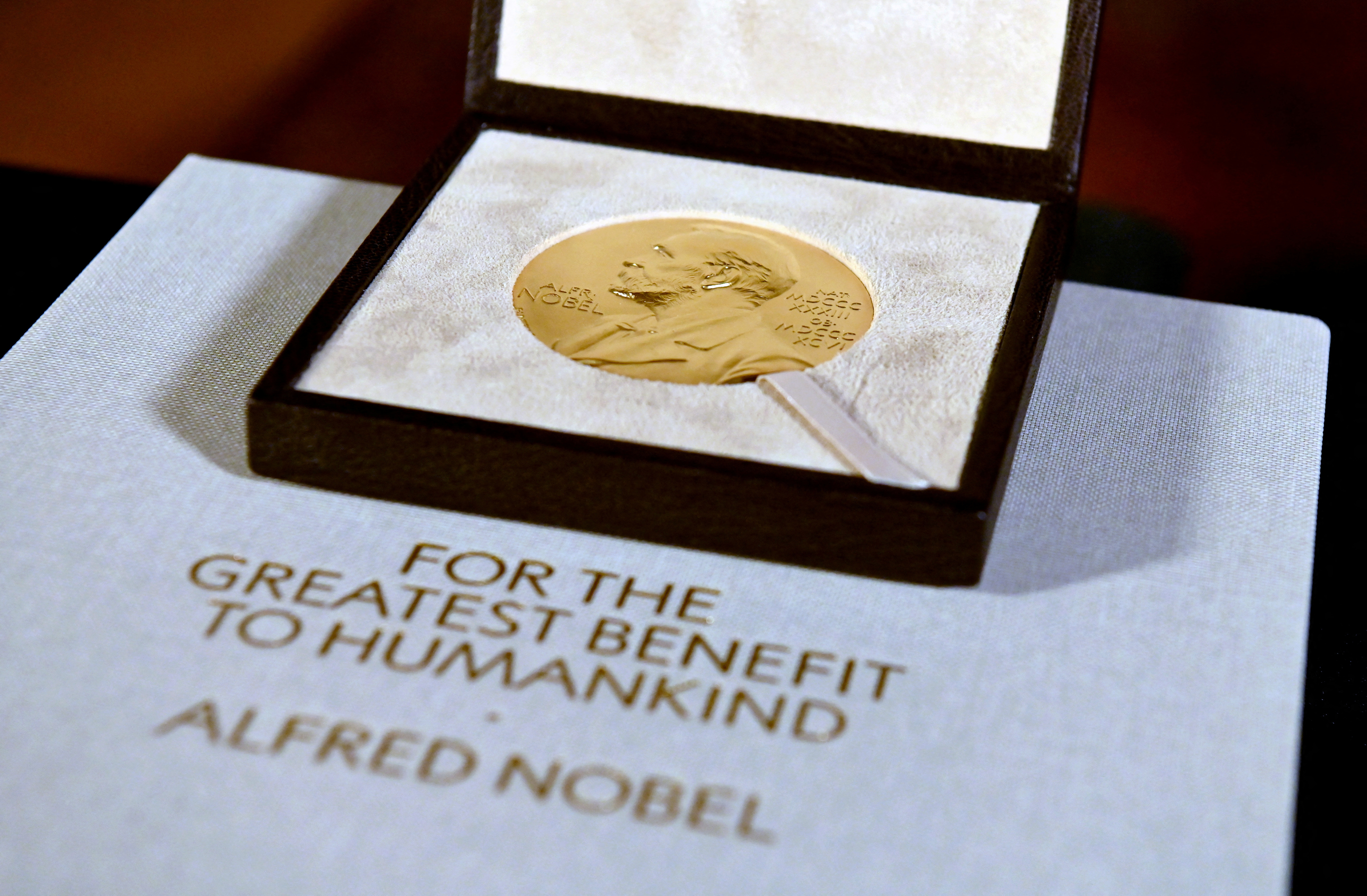 The medal - Nobel Peace Prize