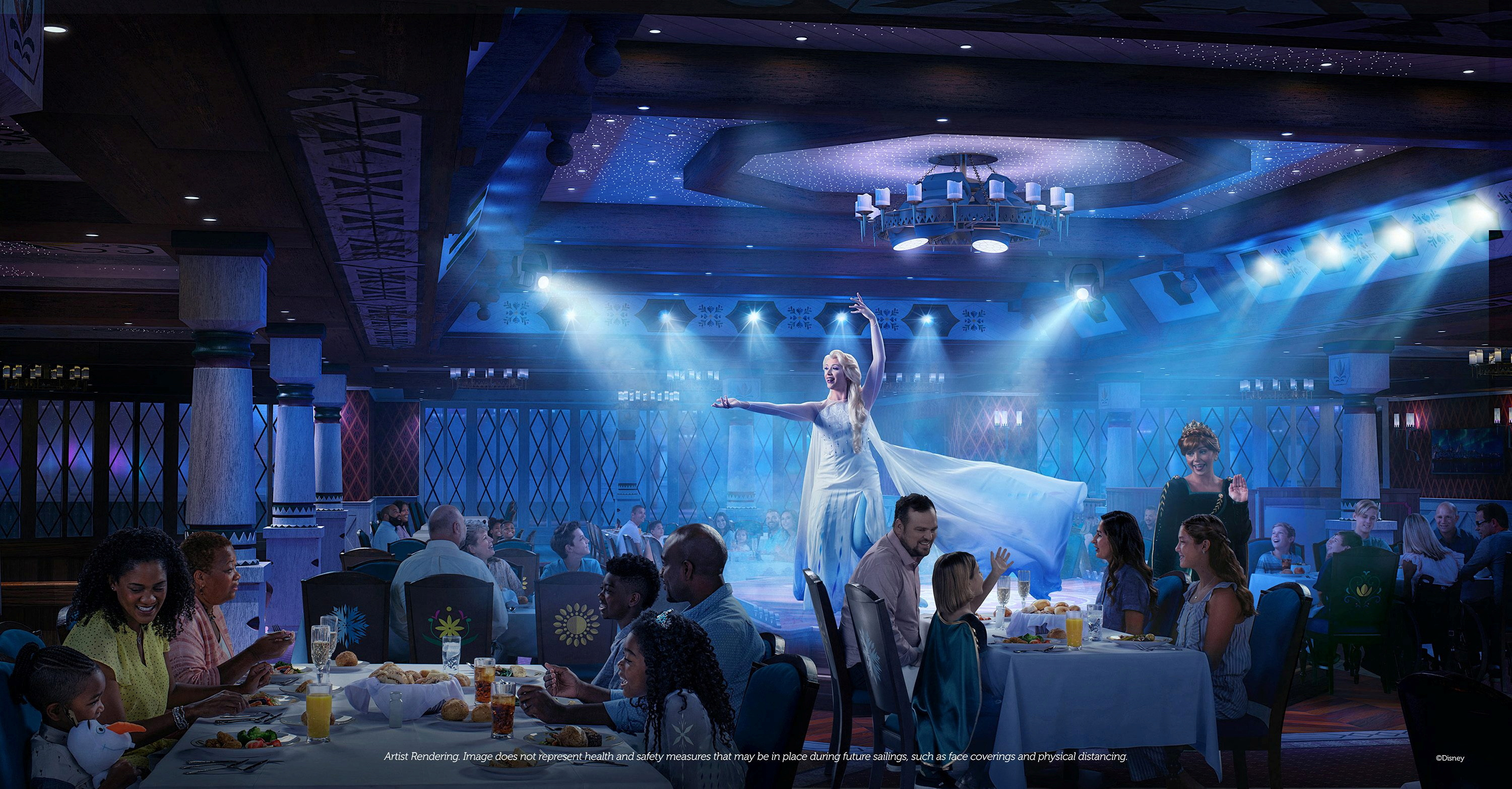 Walt Disney Co christens 'The Wish,' its first new cruise ship in a decade
