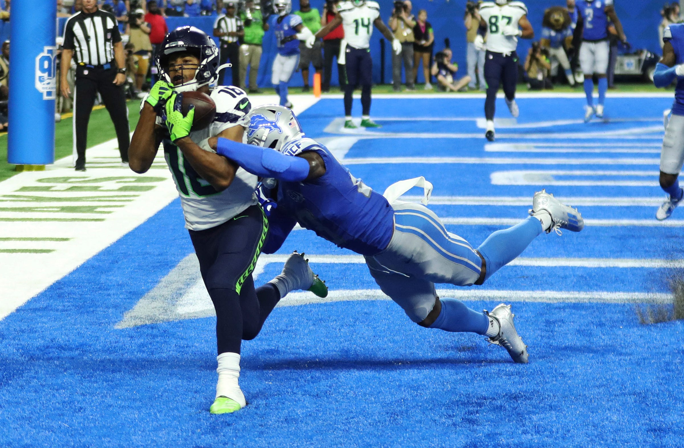 Geno Smith's TD Toss Lifts Seahawks Over Lions In OT | Reuters