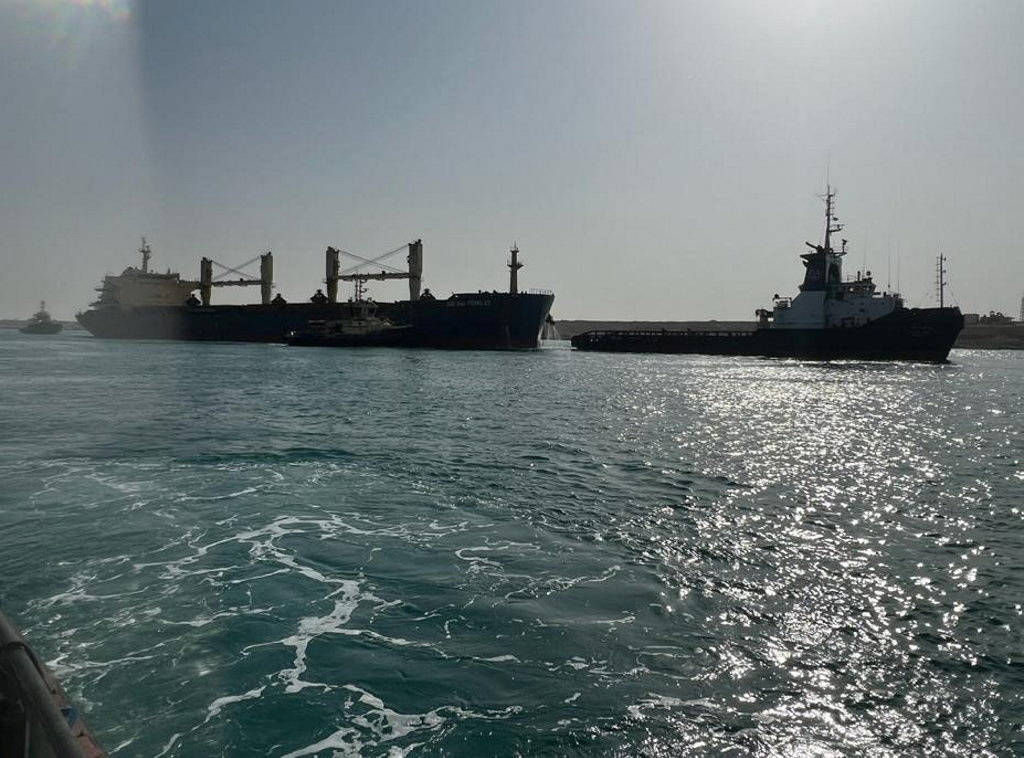 Suez Canal authority has successfully refloated ship