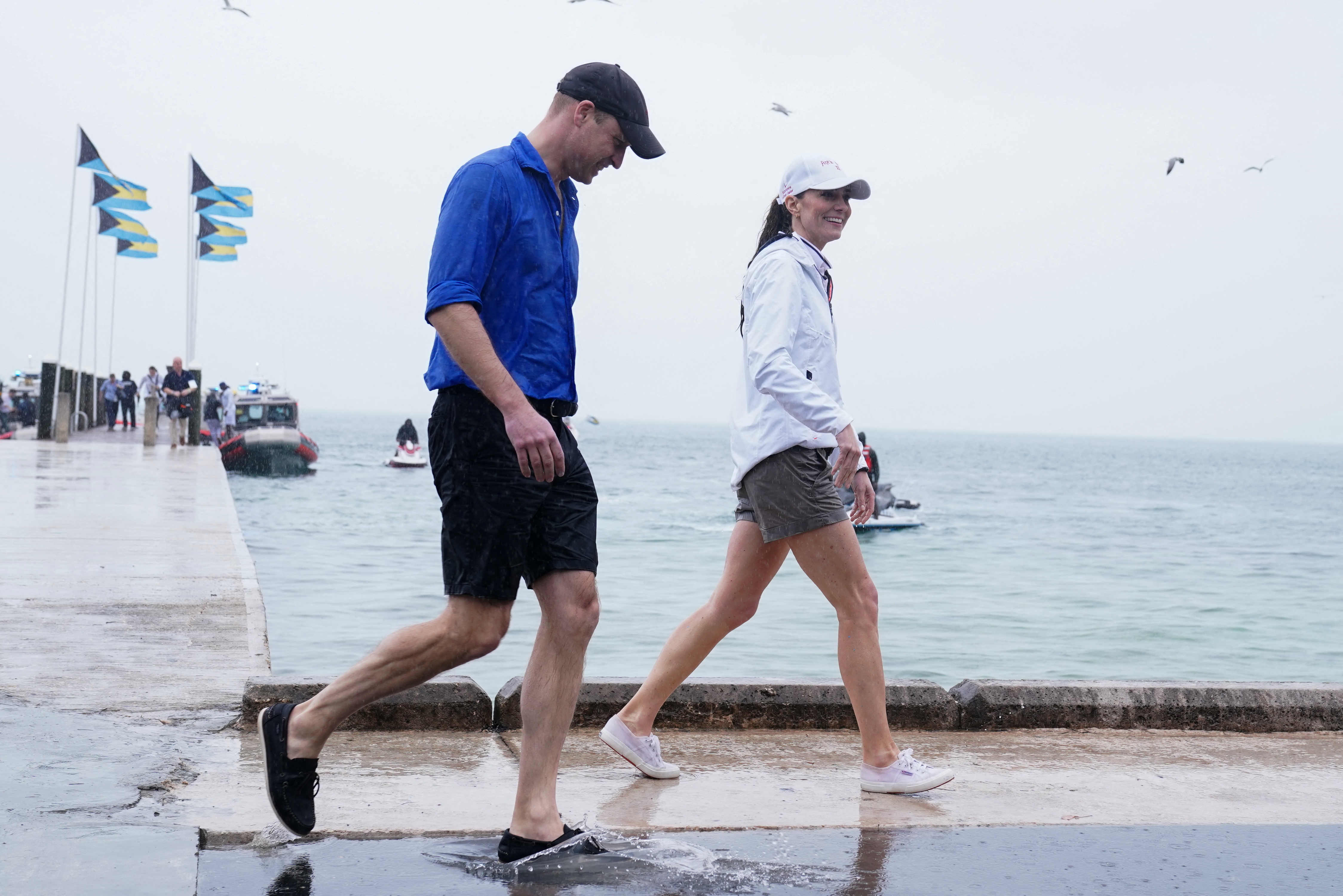 Britain's Prince William and Catherine, Duchess of Cambridge, visit Bahamas
