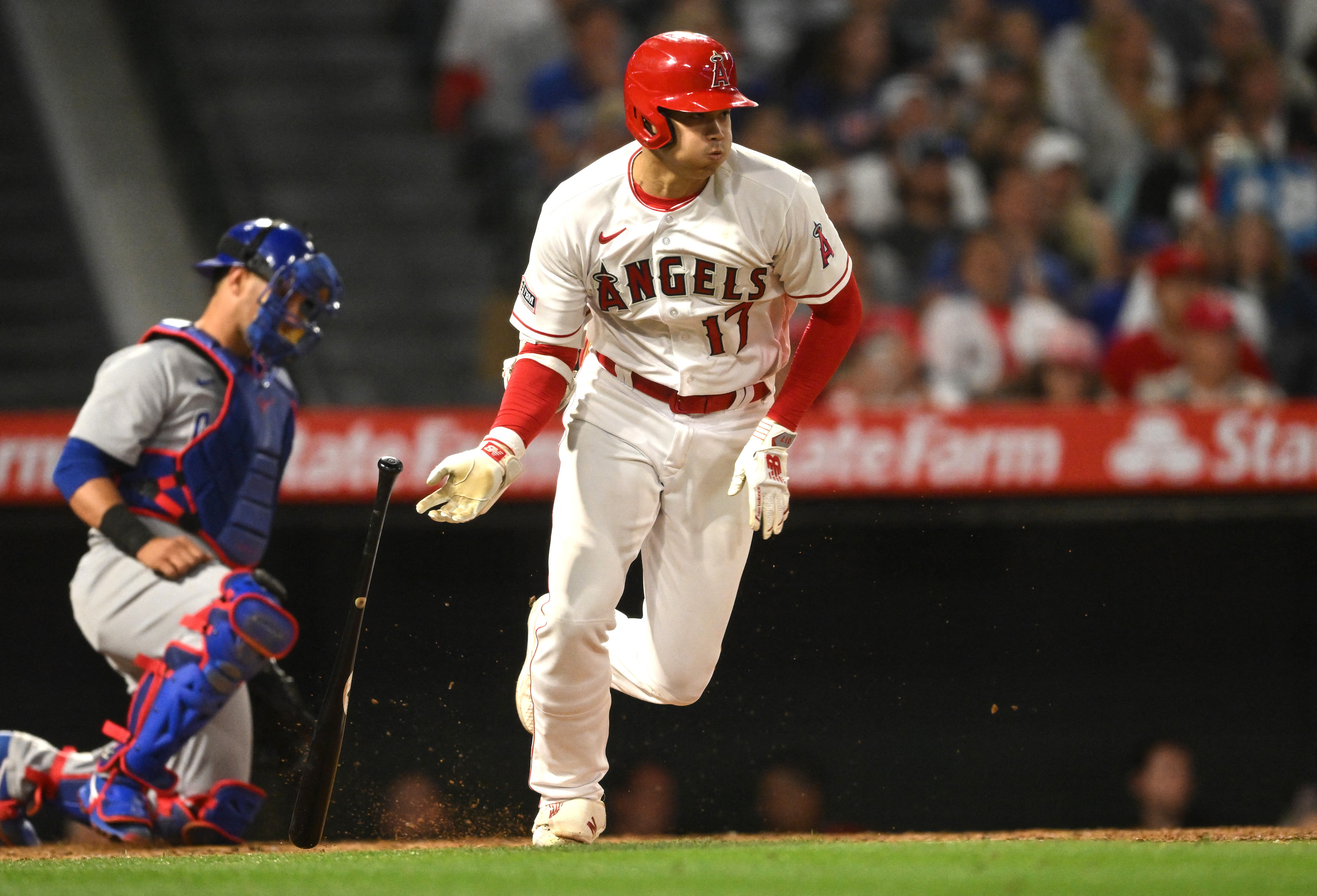 Jo Adell homers in season debut as Angels sweep Cubs